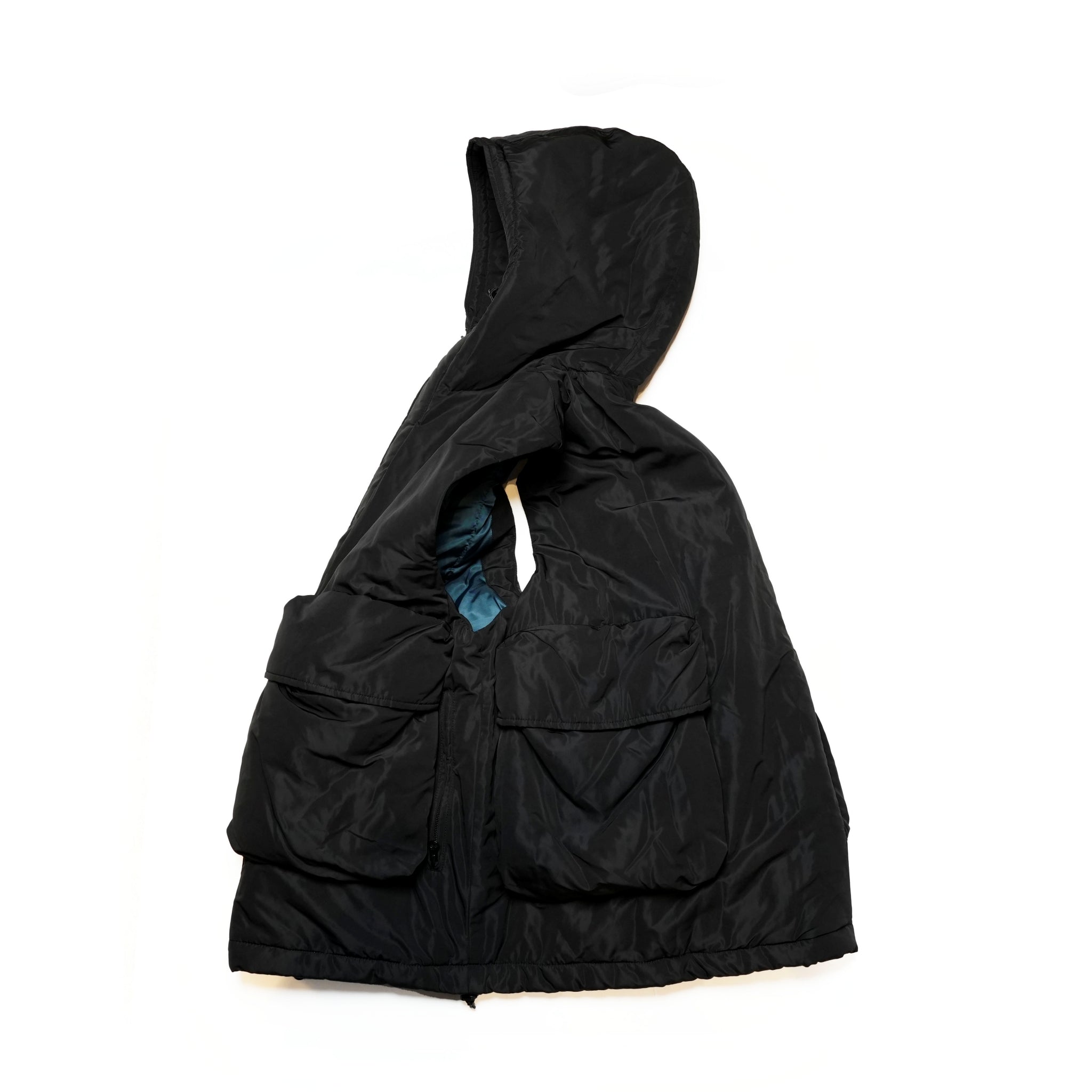 HYATT PUFF VEST – Black | KELEN MEN