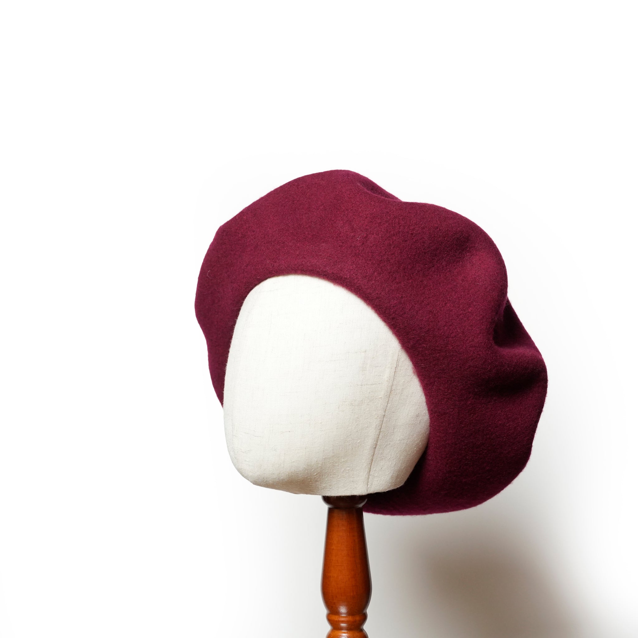 Big Basque Beret | Color:Black/GRAY/GREEN/NAVY/BURGUNDY【ORIGINAL JOHN_オリジナルジョン】