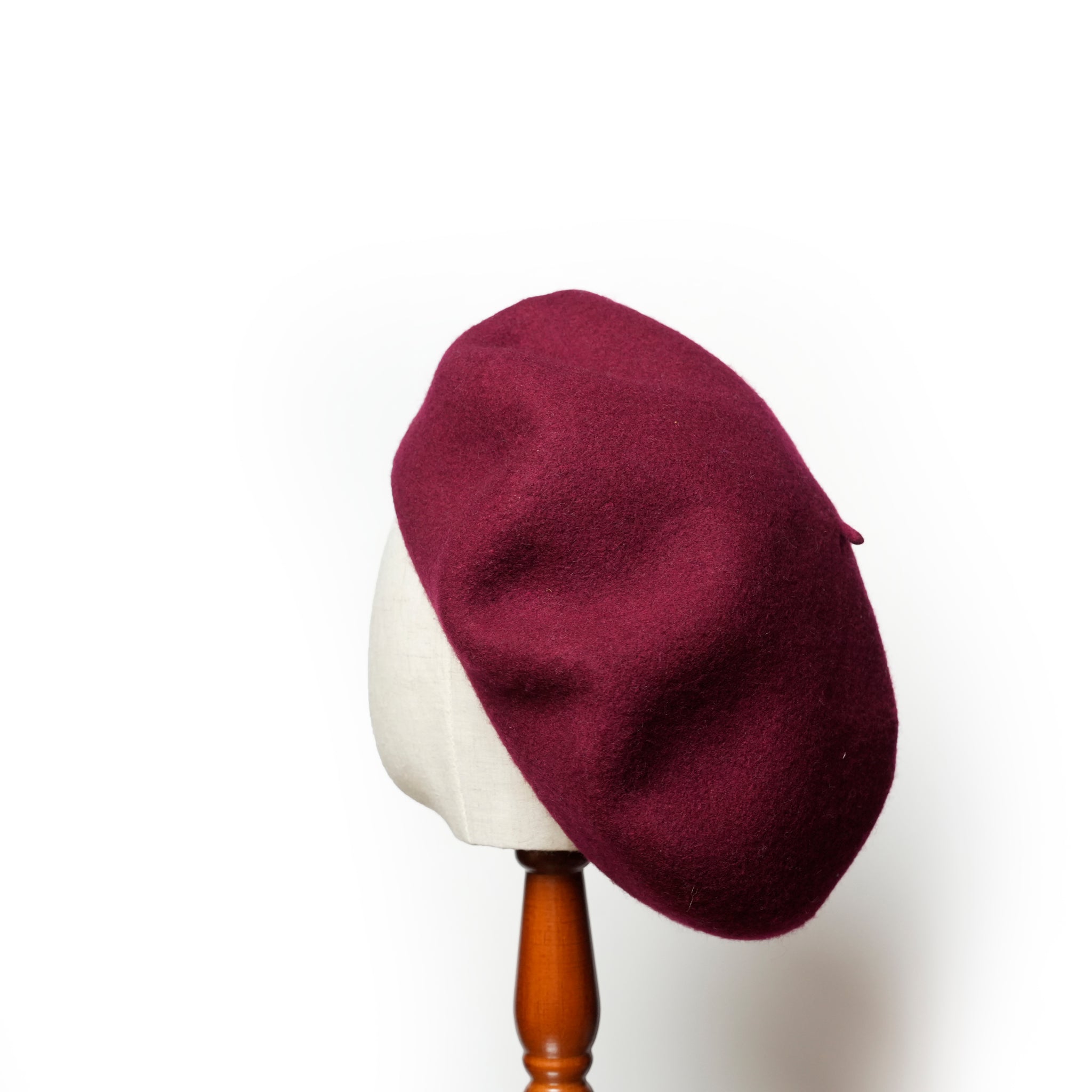 Big Basque Beret | Color:Black/GRAY/GREEN/NAVY/BURGUNDY【ORIGINAL JOHN_オリジナルジョン】