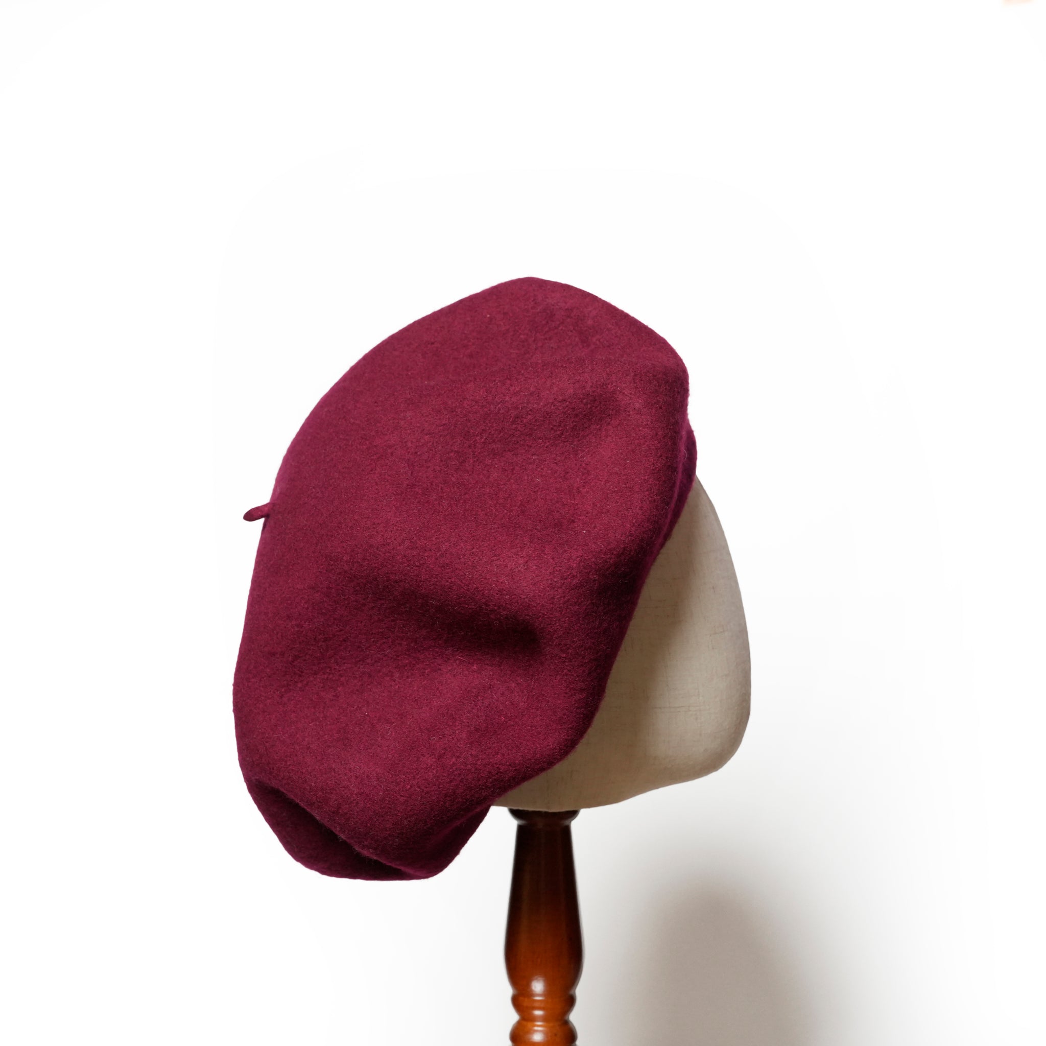 Big Basque Beret | Color:Black/GRAY/GREEN/NAVY/BURGUNDY【ORIGINAL JOHN_オリジナルジョン】