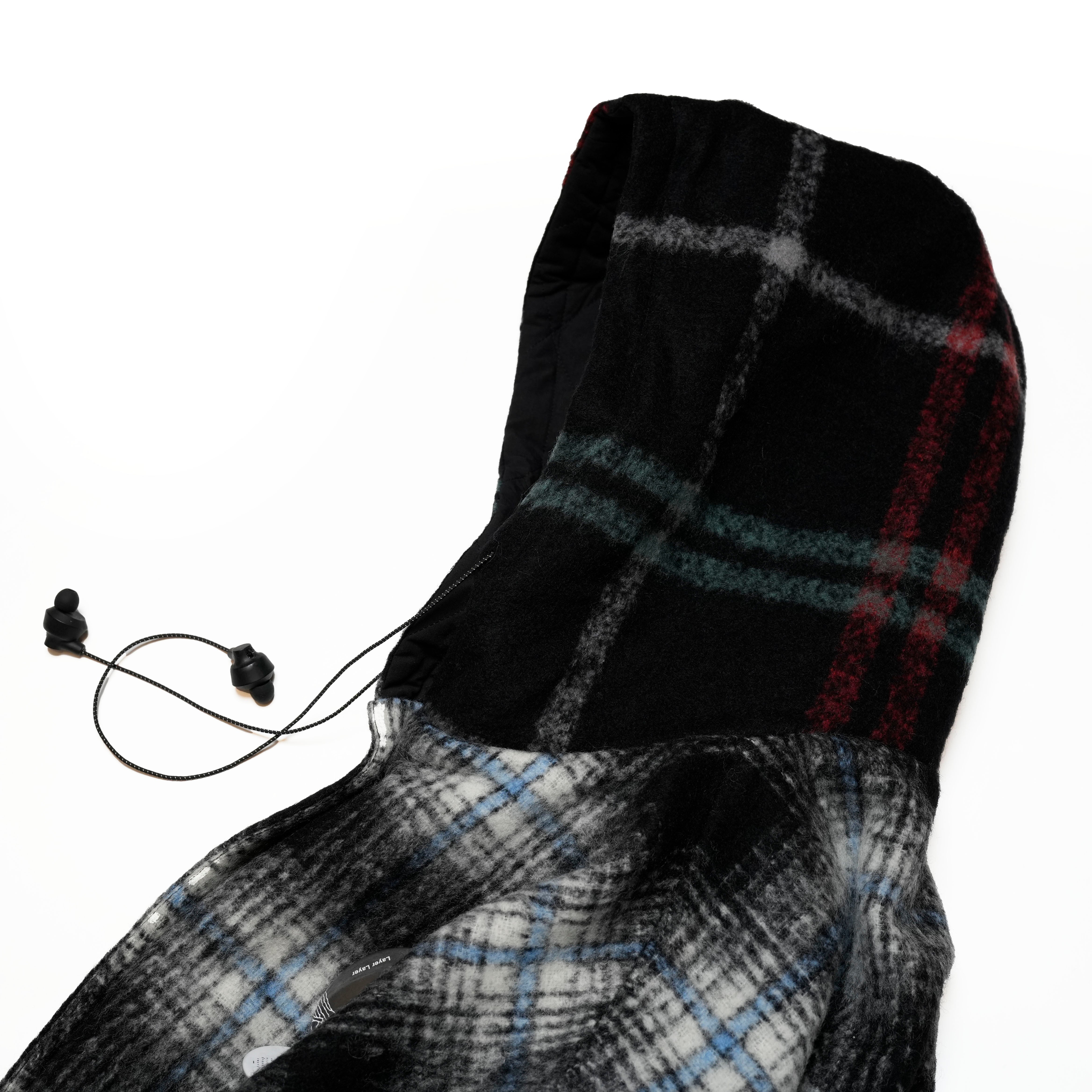 SF24AW-06_BLACK | Wool Shaggy Coach Coat | Color:Black【STOF_ストフ】【archive】