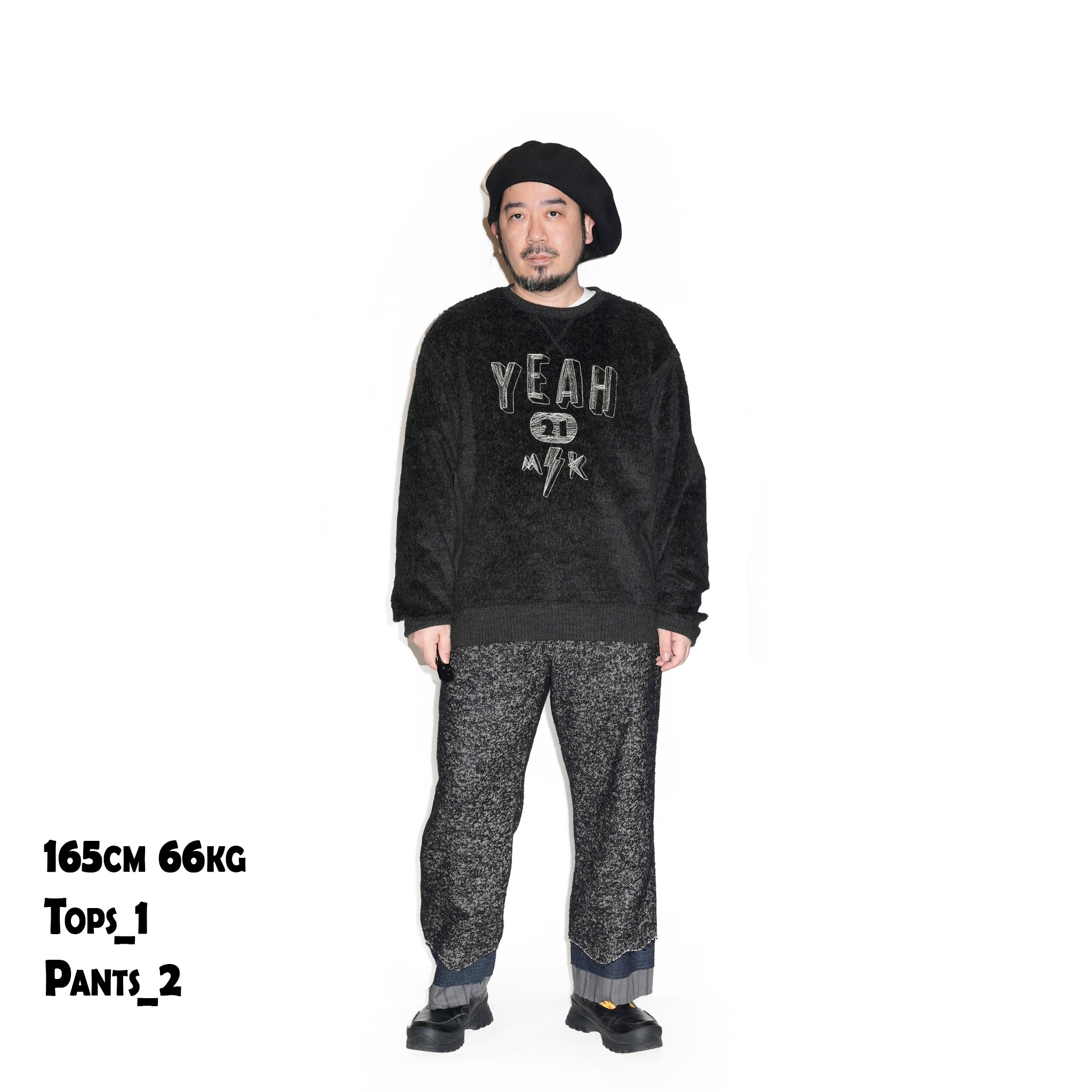 YEAH | Color_Blk | No_mk26a-c-23_blk【MASTERKEY_マスターキー】