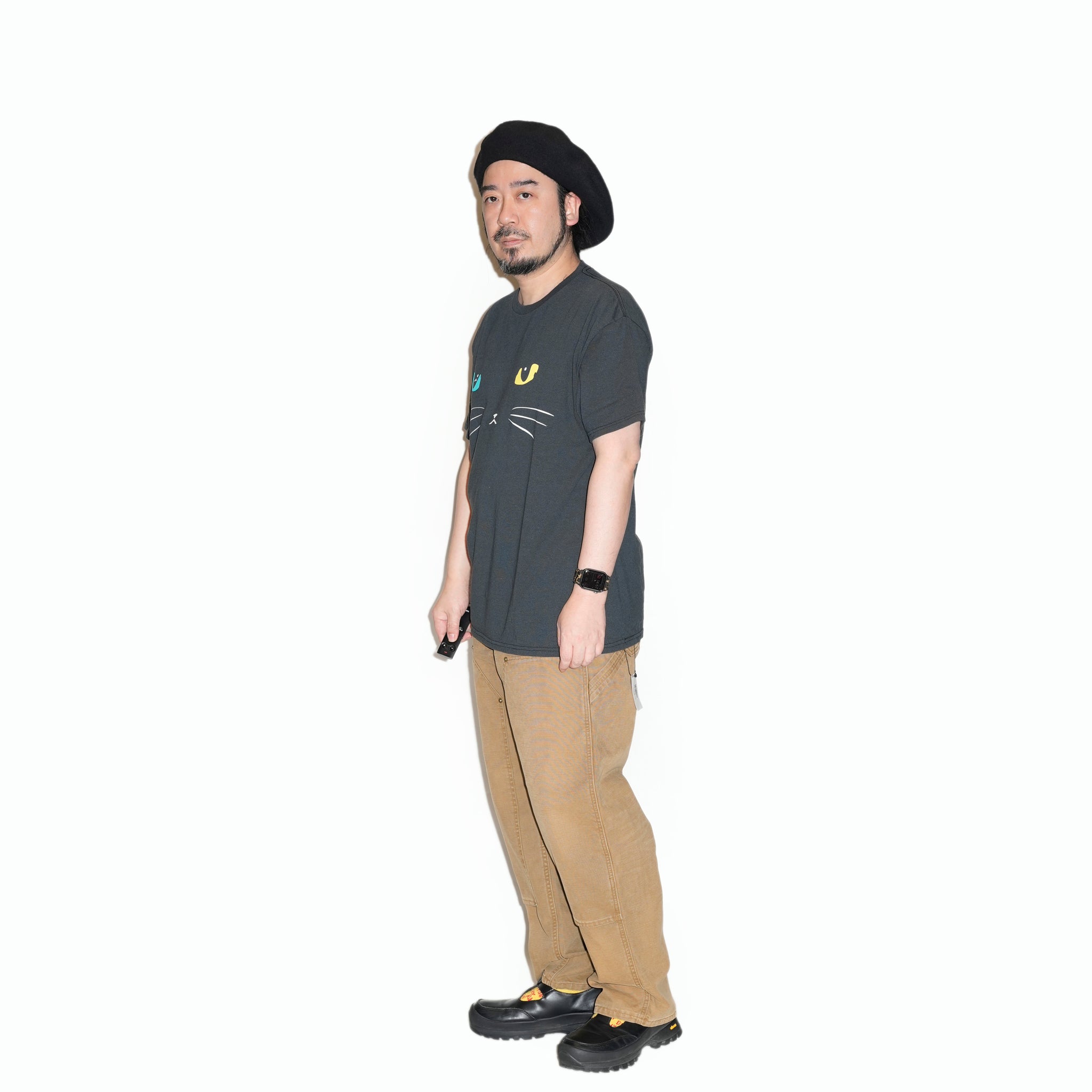 AD00271_Brown | Double Knee Duck Pants | Color:Brown【ADAN_エーディーエーエヌ】