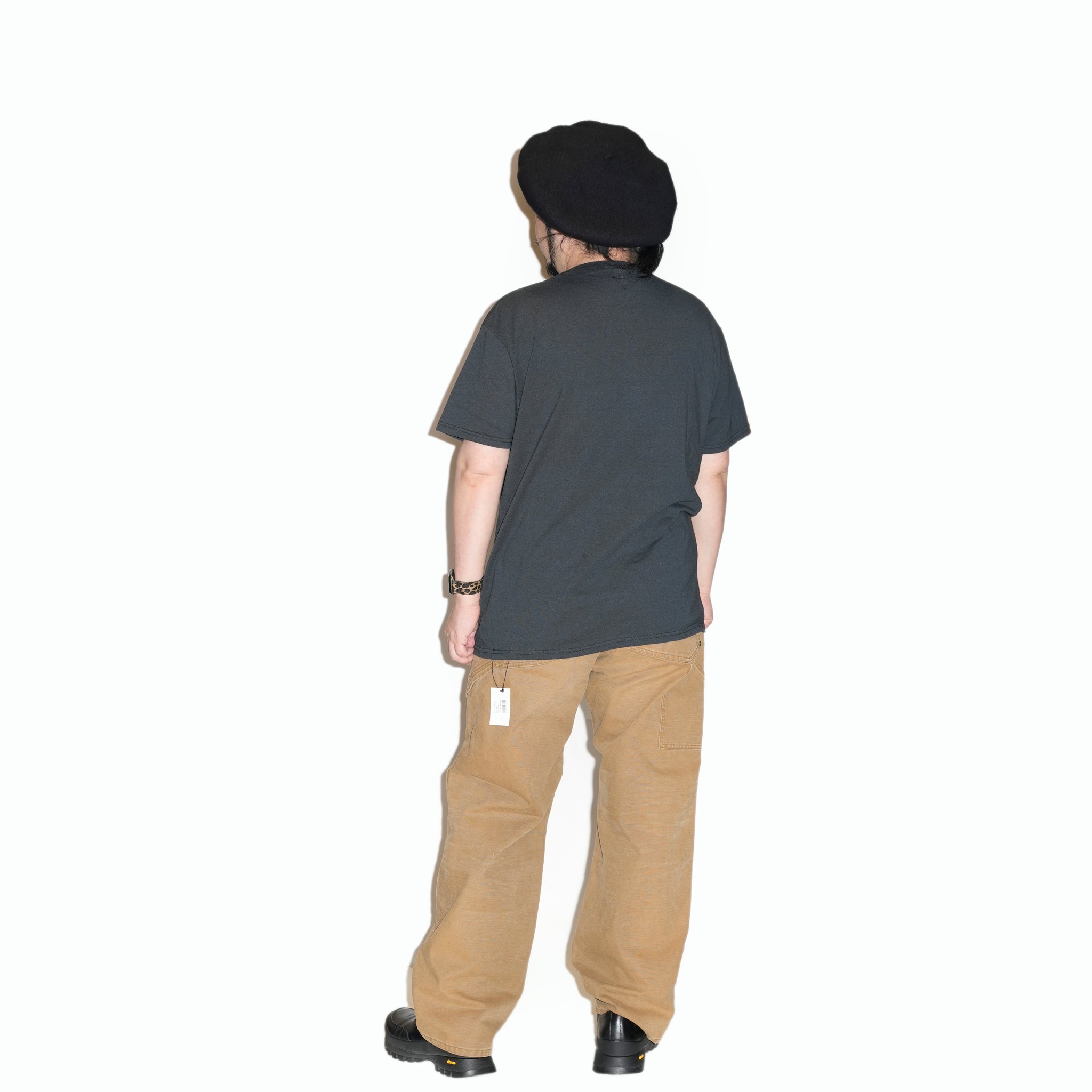 AD00271_Brown | Double Knee Duck Pants | Color:Brown【ADAN_エーディーエーエヌ】