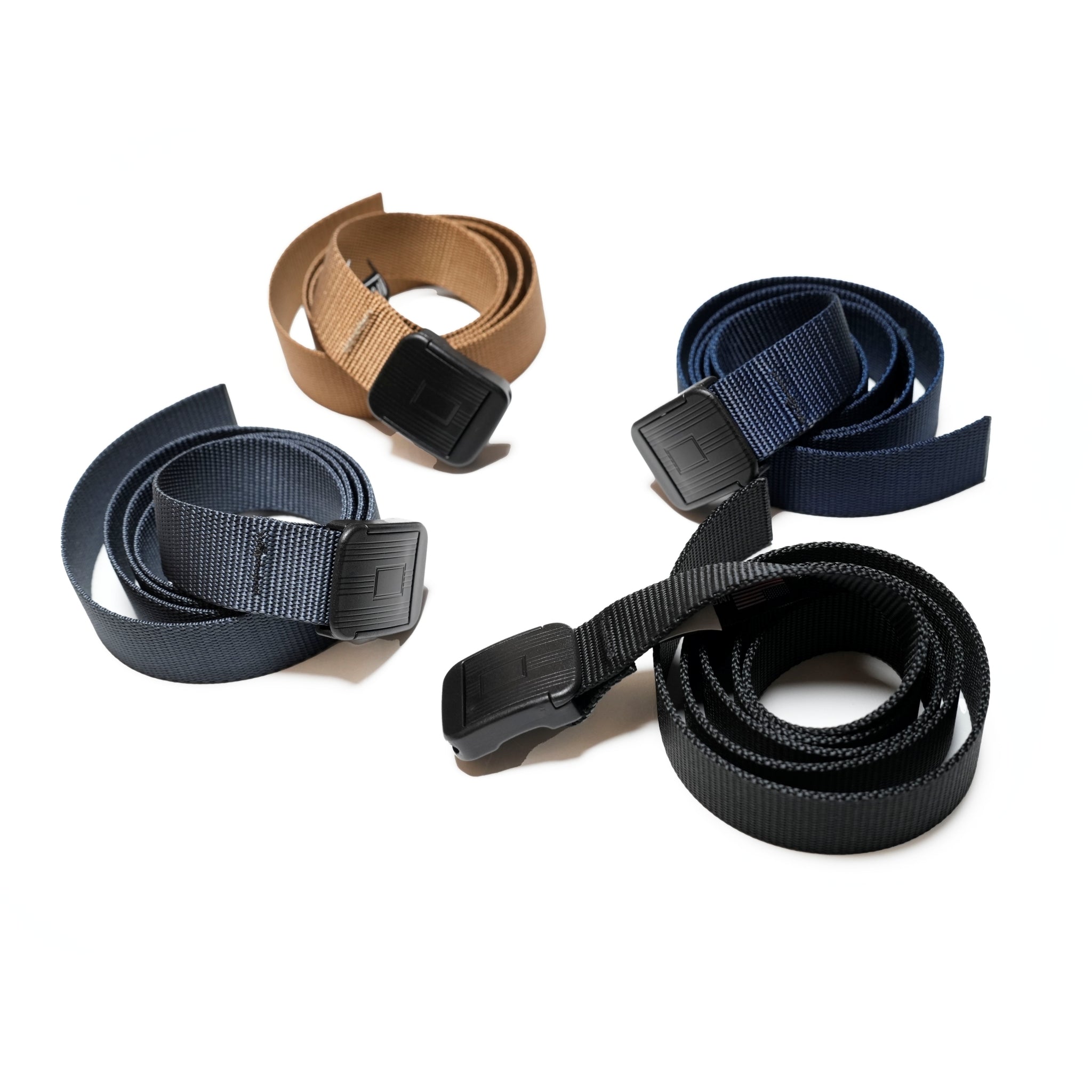 SMOKE T ONE T-Lock™ Buckle E.T. Belt | Delrin製バックル&ナイロン素材 | アメリカン伝統×機能性 | 4色展開・Lサイズ | ネコポス対応