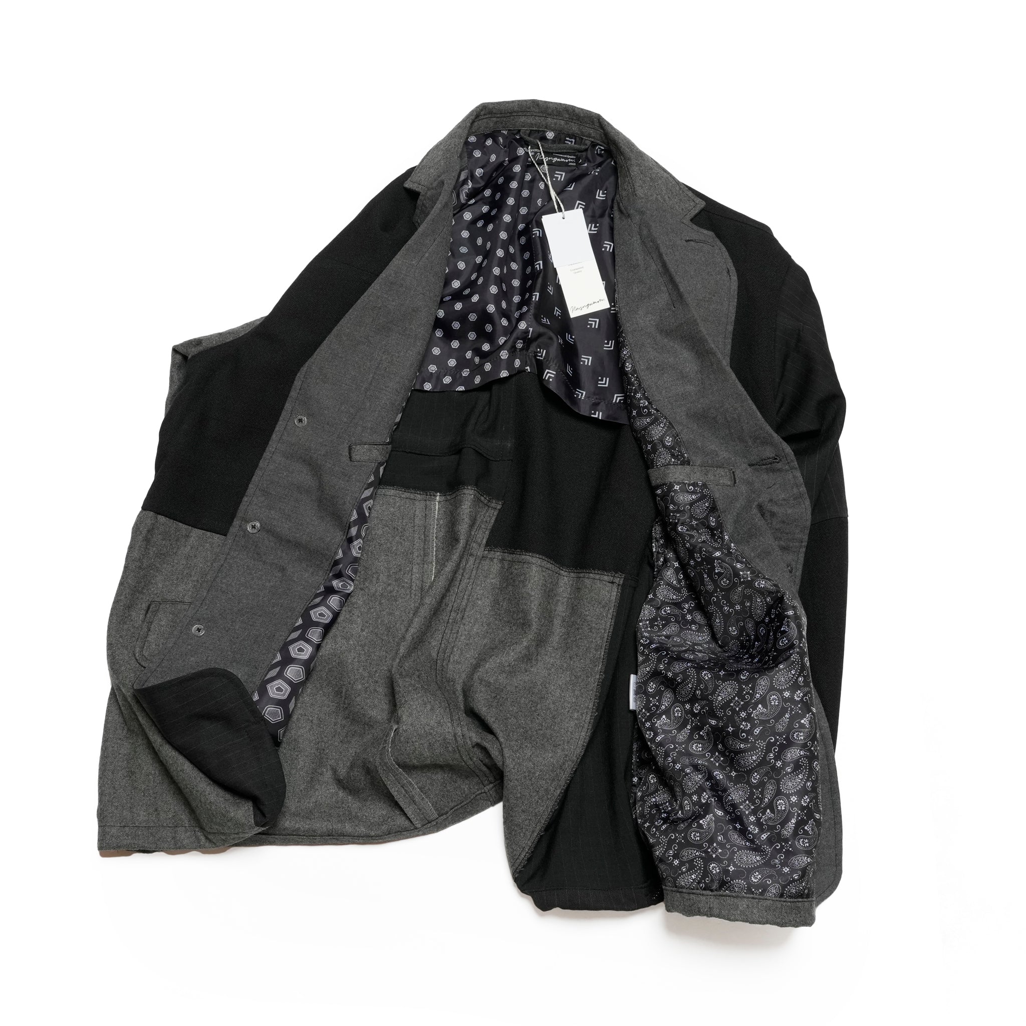 NOBLE JACKET | Color_01-Black | No_rj0753003_01-black【NASNGWAM_ナスングワム】