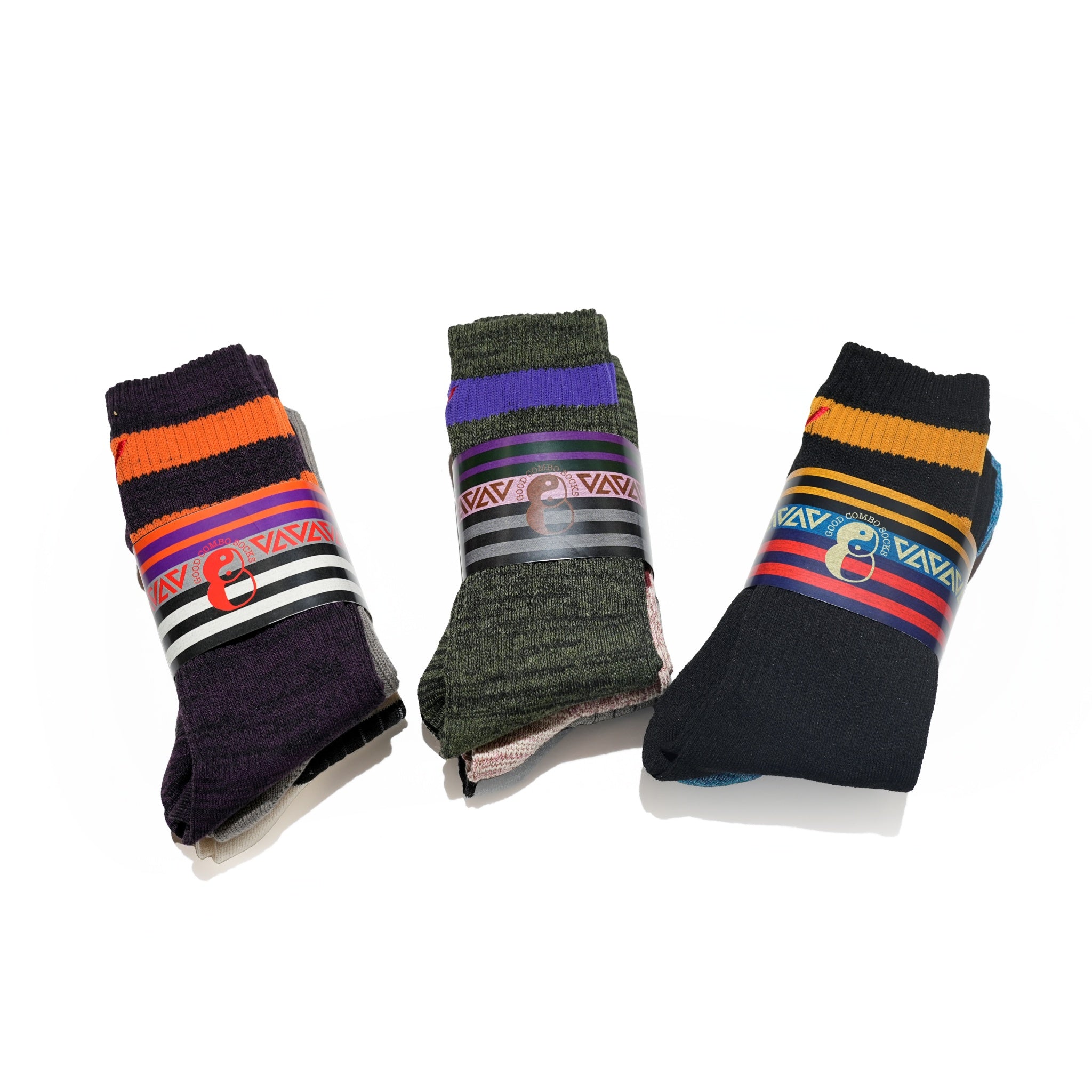 VOO-SPG-140 | GOOD COMBO SOCKS | Color:A/B/C【VOO_ヴォー】