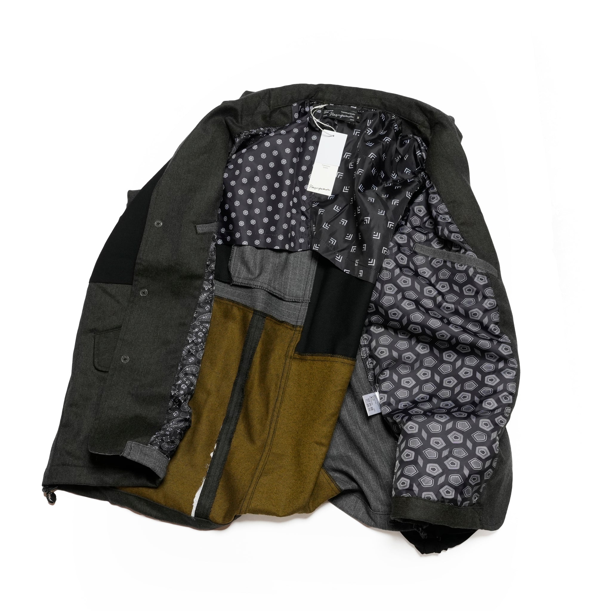 NOBLE JACKET | Color_01-Black | No_rj0753003_01-black【NASNGWAM_ナスングワム】