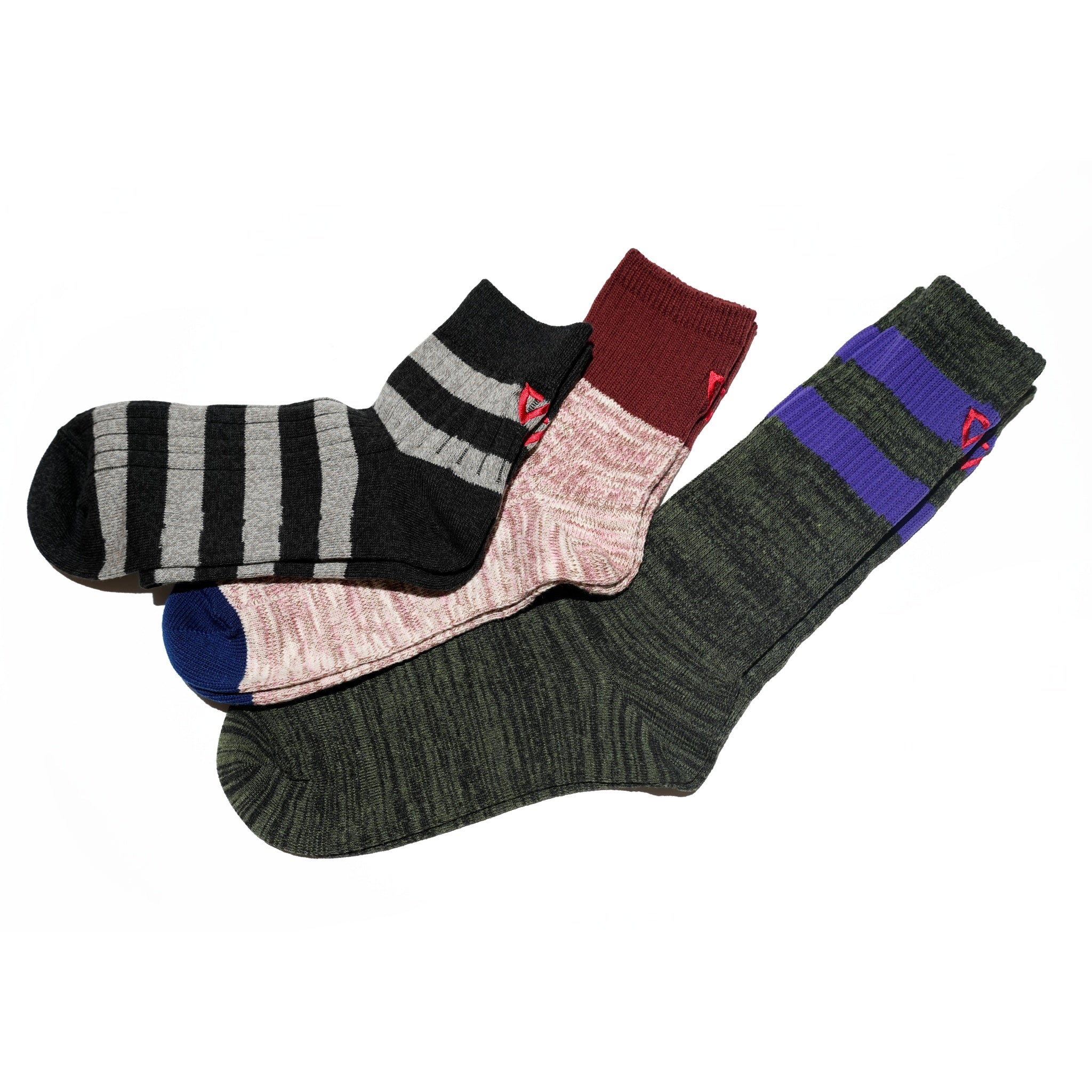 VOO-SPG-140 | GOOD COMBO SOCKS | Color:A/B/C【VOO_ヴォー】