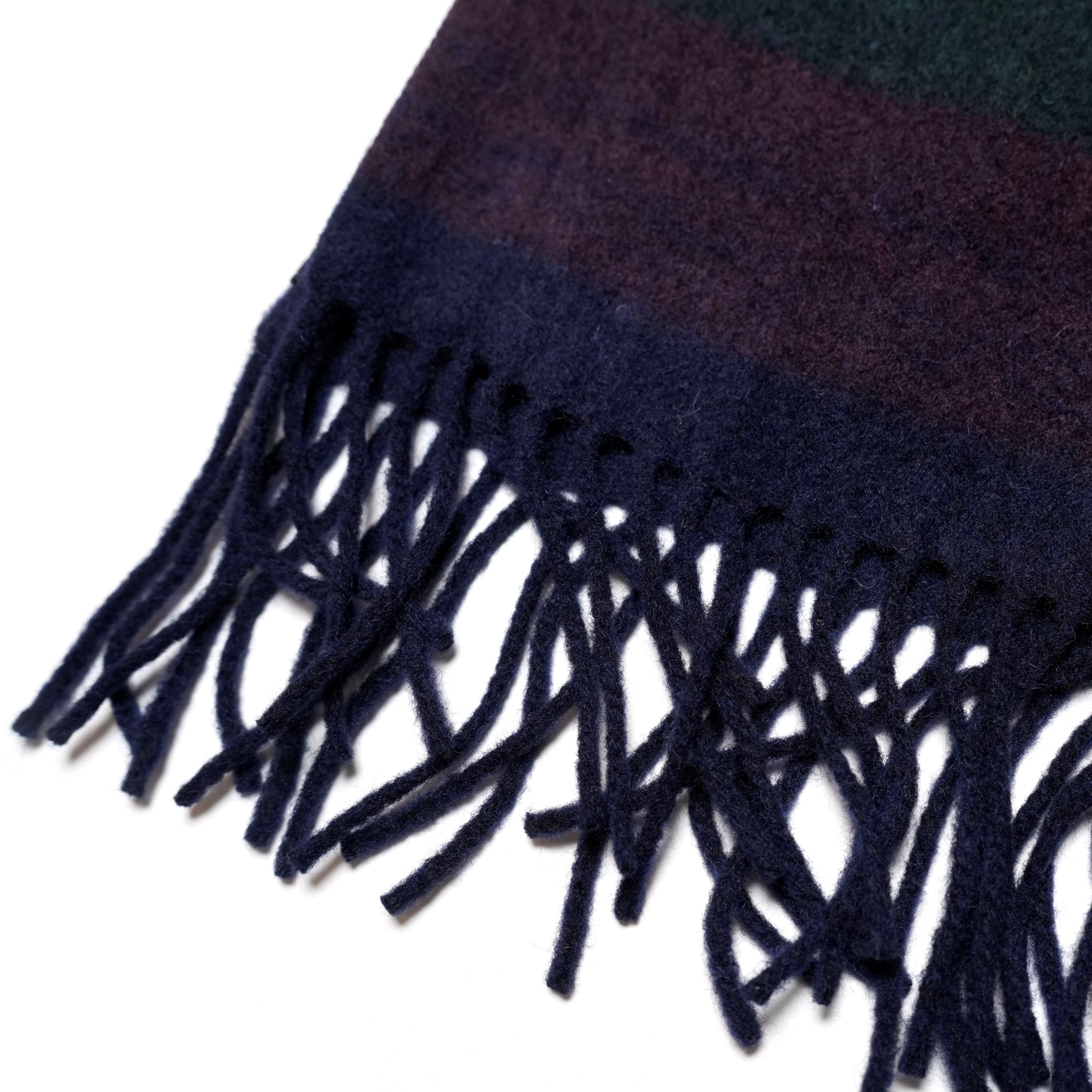 J-M-B-016-BKW-751-W24-U_DARK BROWN/MULTI | U ARMOR VEST BLANKET WOOL | Color:Dark Brown/Multi【EAT DUST】