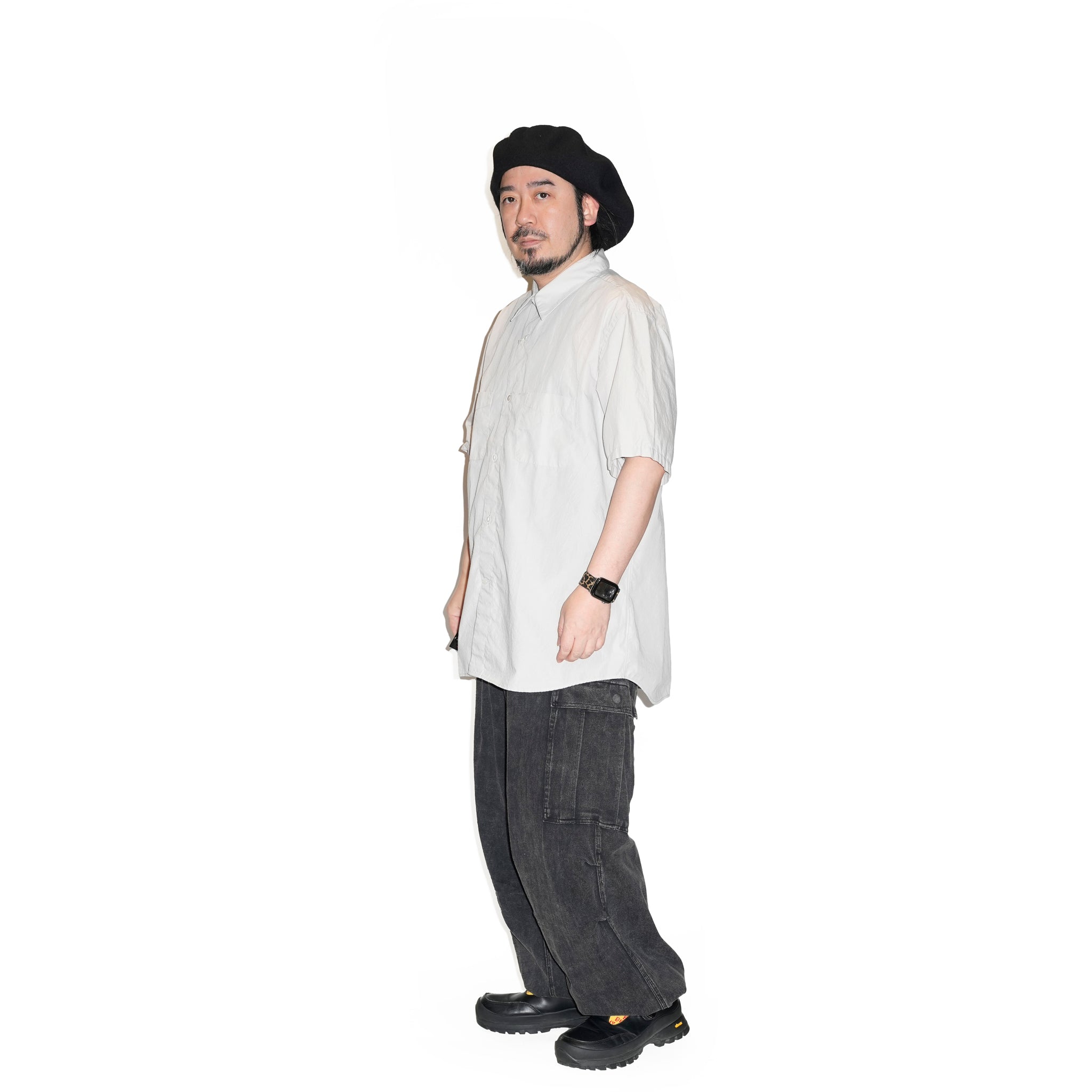 AM-2513008_White | Back Jersey Half Sleeve Pullover Shirt | Color:White【ARMY TWILL_アーミーツイル】