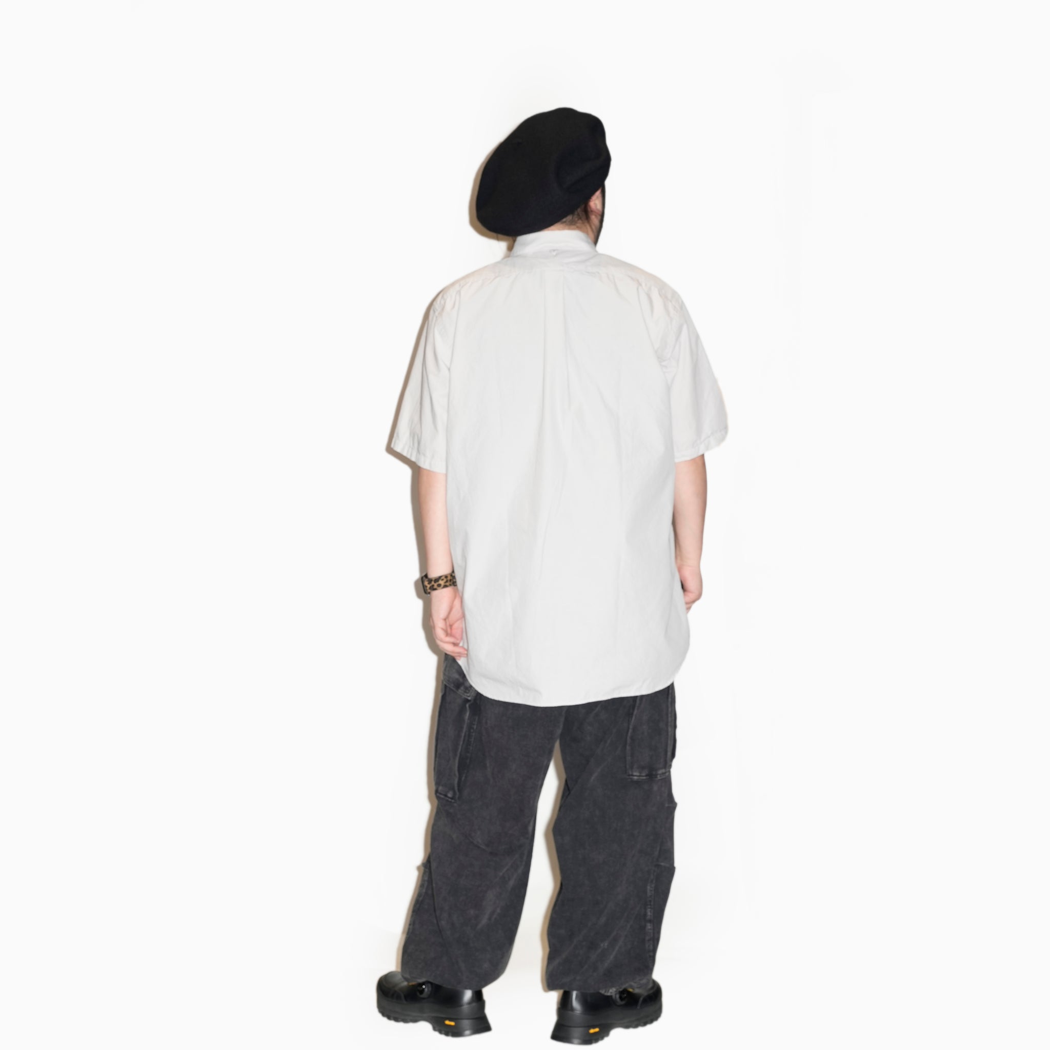 AM-2513008_White | Back Jersey Half Sleeve Pullover Shirt | Color:White【ARMY TWILL_アーミーツイル】
