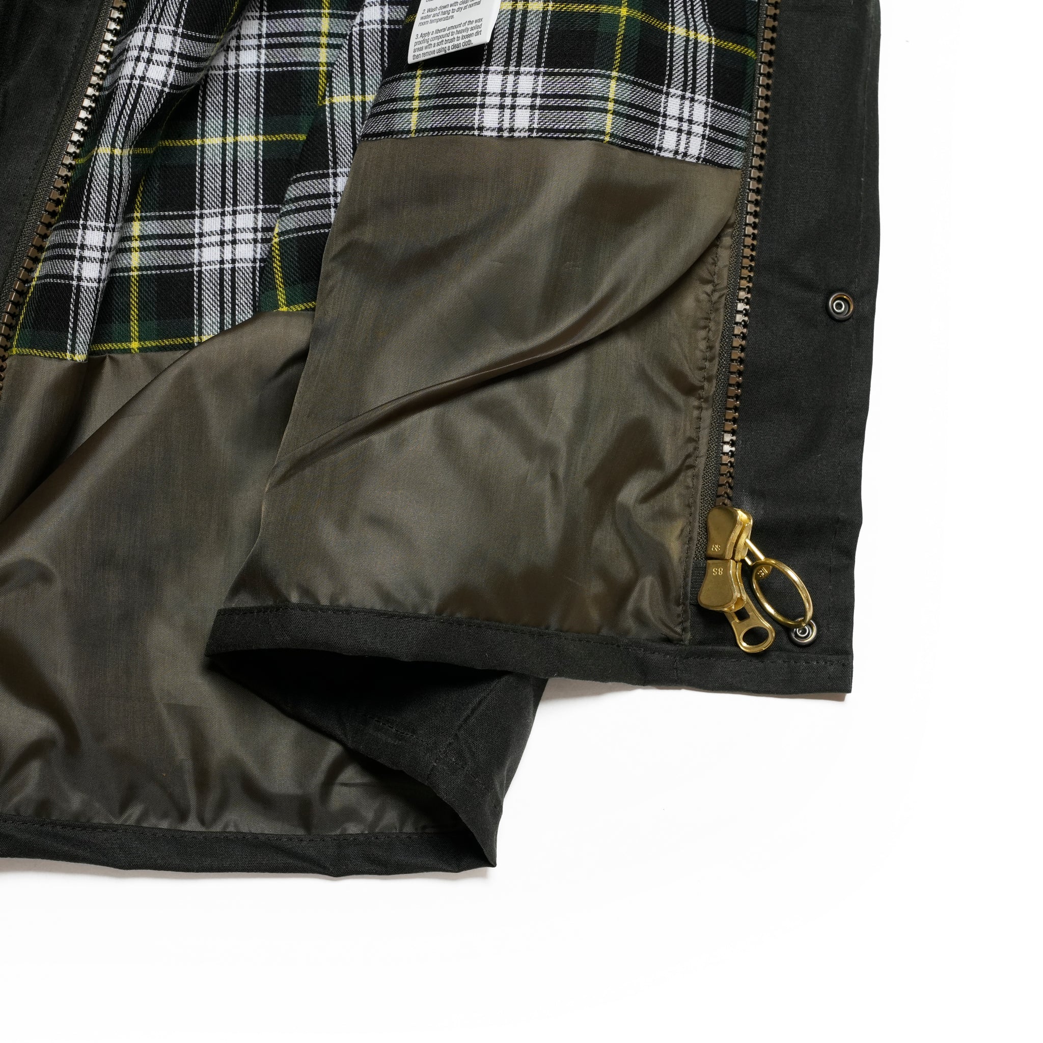 Game Classic Wax Gilet | Color_Brown/Olive 【 Game Technical Apparel】