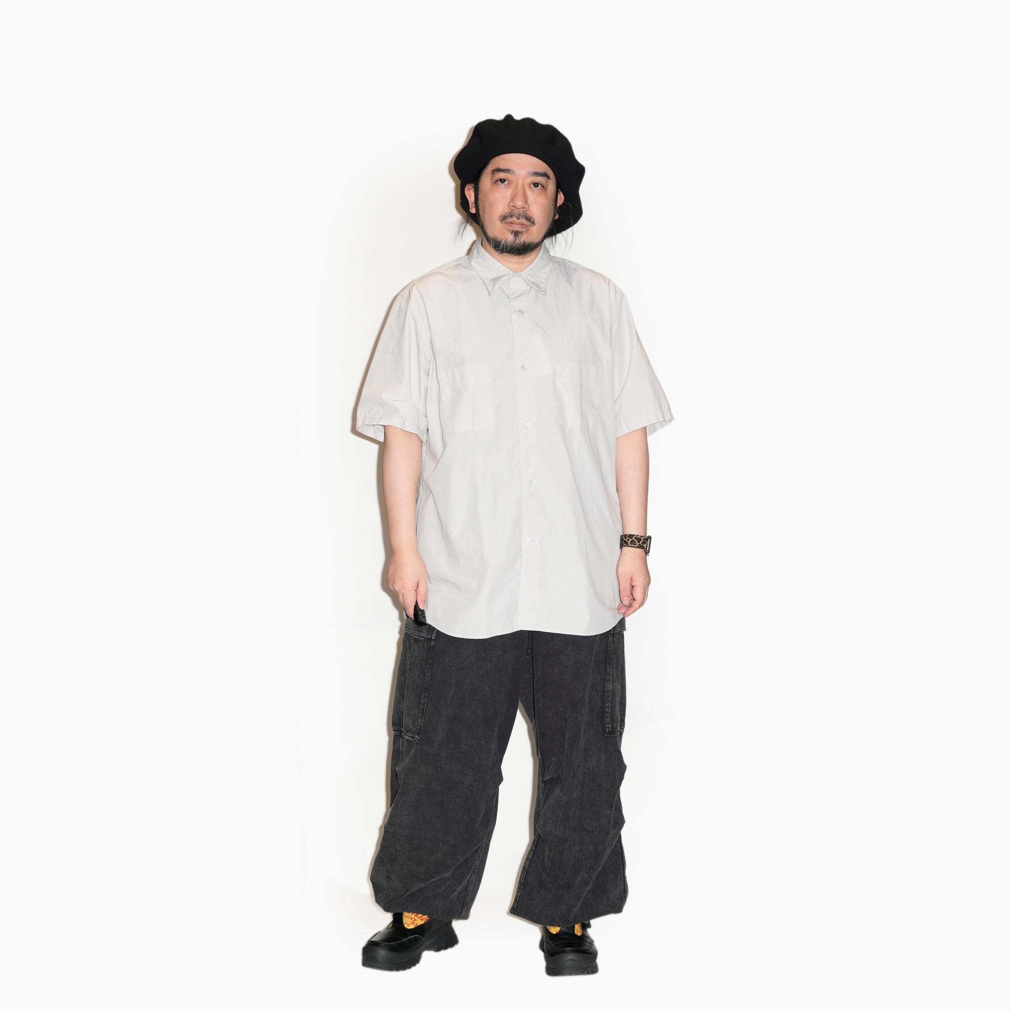 AM-2513008_White | Back Jersey Half Sleeve Pullover Shirt | Color:White【ARMY TWILL_アーミーツイル】
