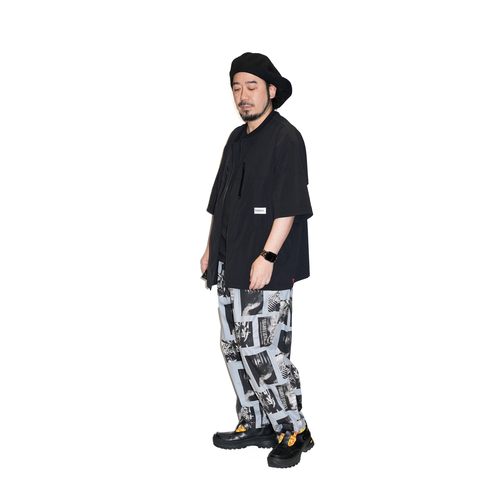 VG-SH-265_Black | M/A Short zip jkt | Color:Black【VIRGOwearworks_ヴァルゴウェアワークス】