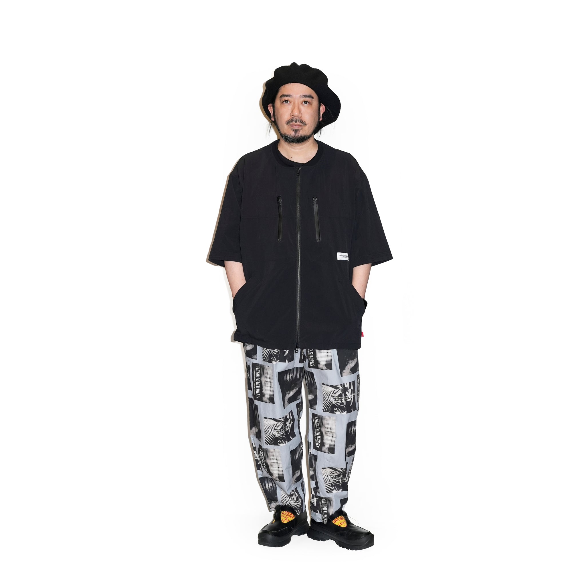 VG-SH-265_Black | M/A Short zip jkt | Color:Black【VIRGOwearworks_ヴァルゴウェアワークス】