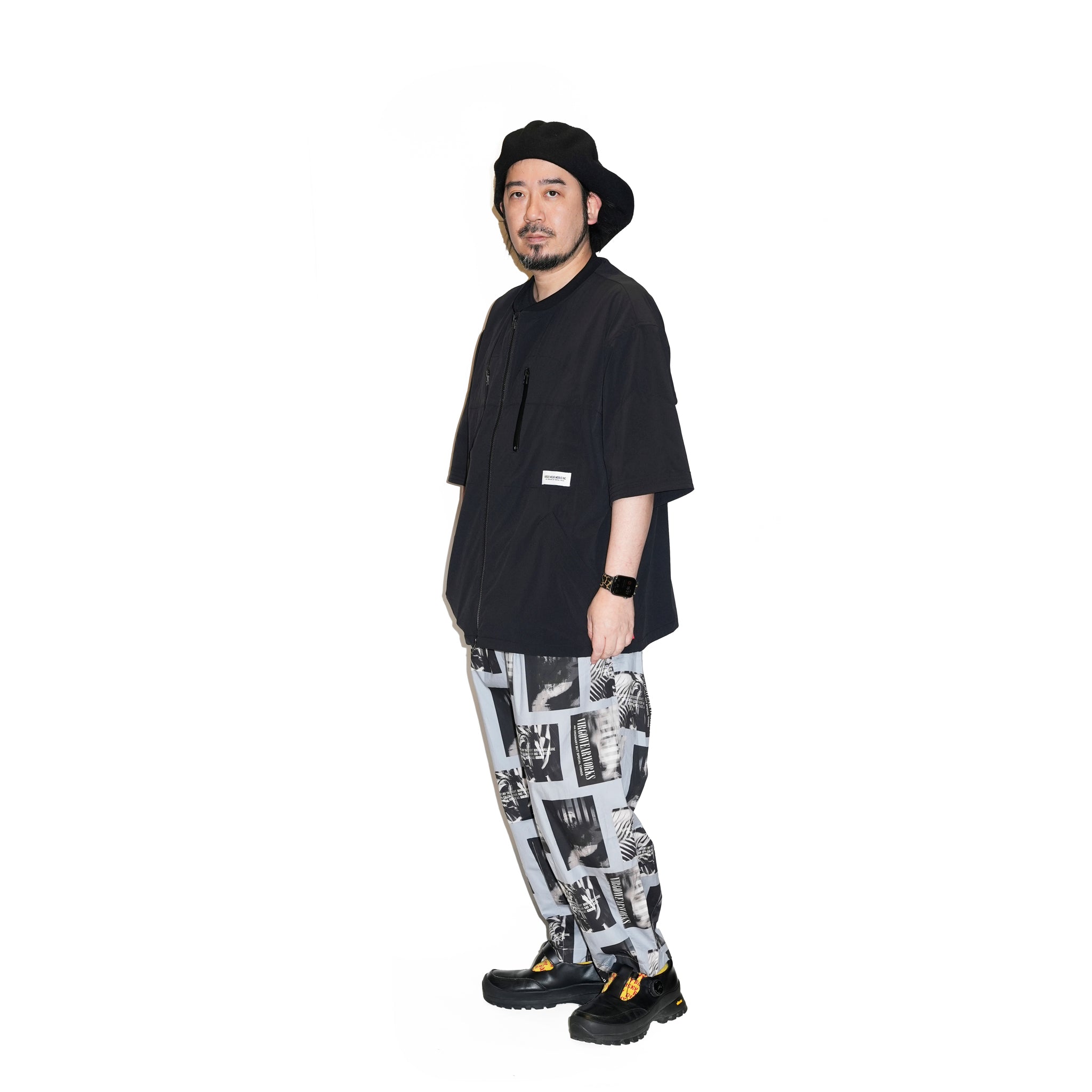 VG-SH-265_Black | M/A Short zip jkt | Color:Black【VIRGOwearworks_ヴァルゴウェアワークス】