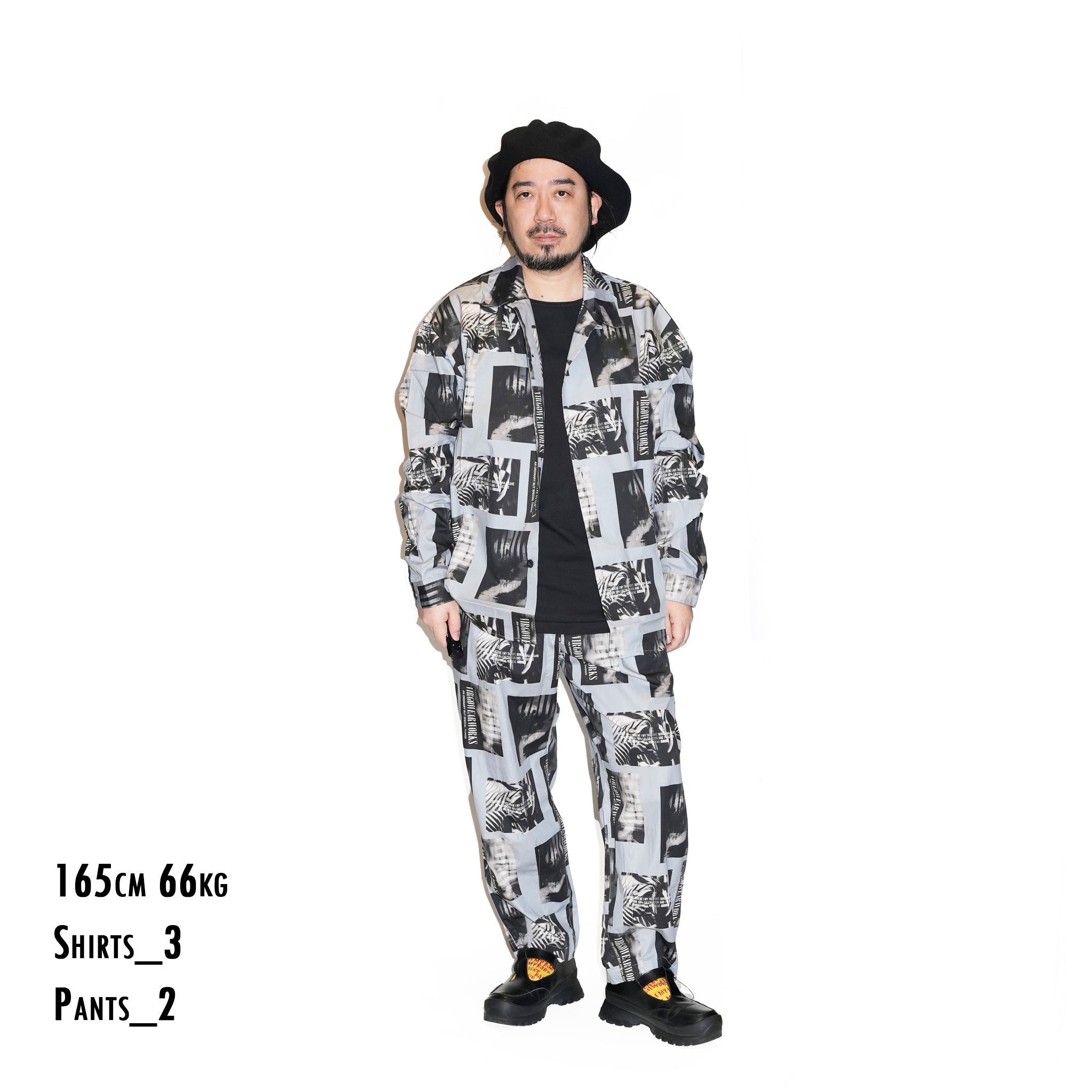 VG-PT-434_Gray | Photogenic pants | Color:Gray【VIRGOwearworks_ヴァルゴウェアワークス】