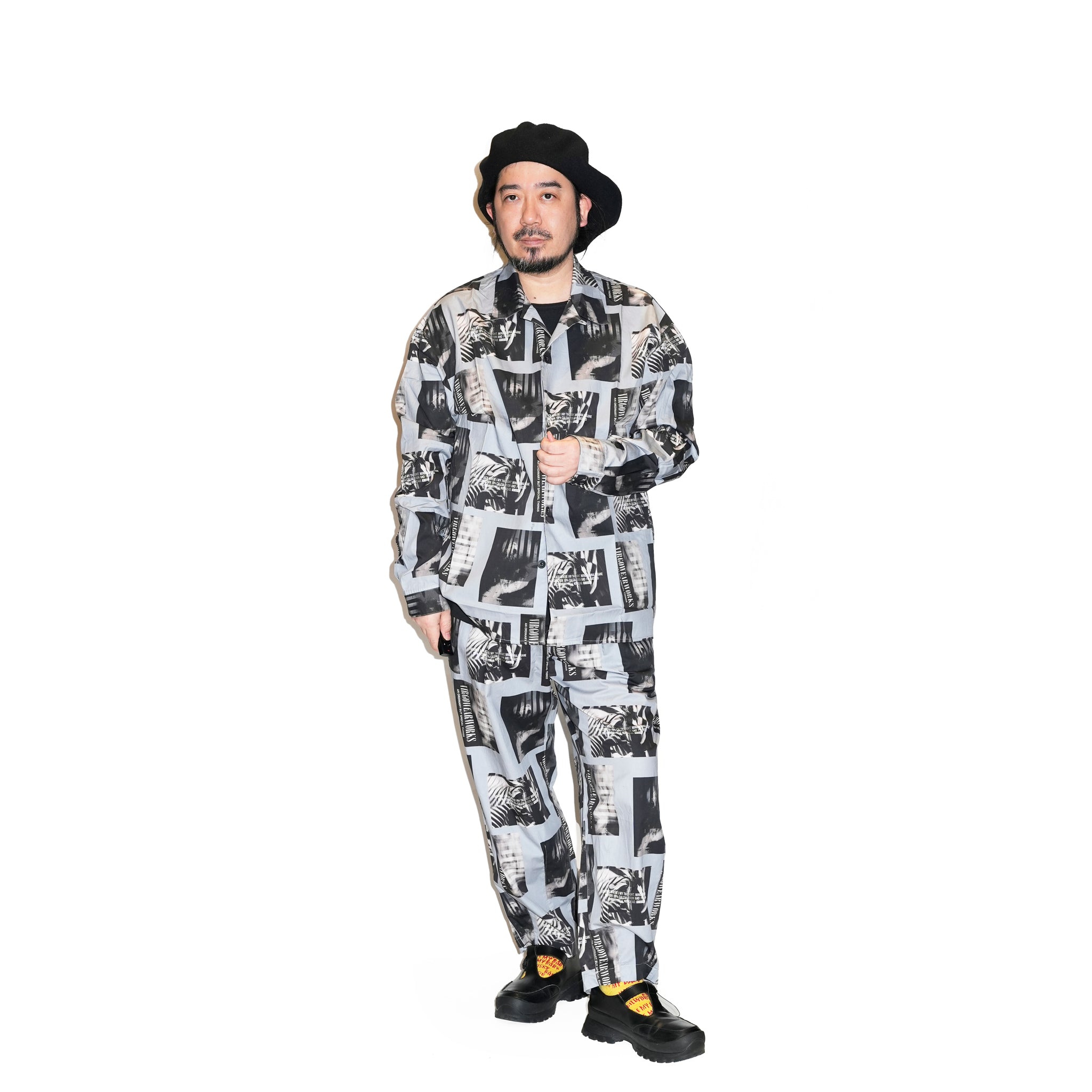 VG-PT-434_Gray | Photogenic pants | Color:Gray【VIRGOwearworks_ヴァルゴウェアワークス】