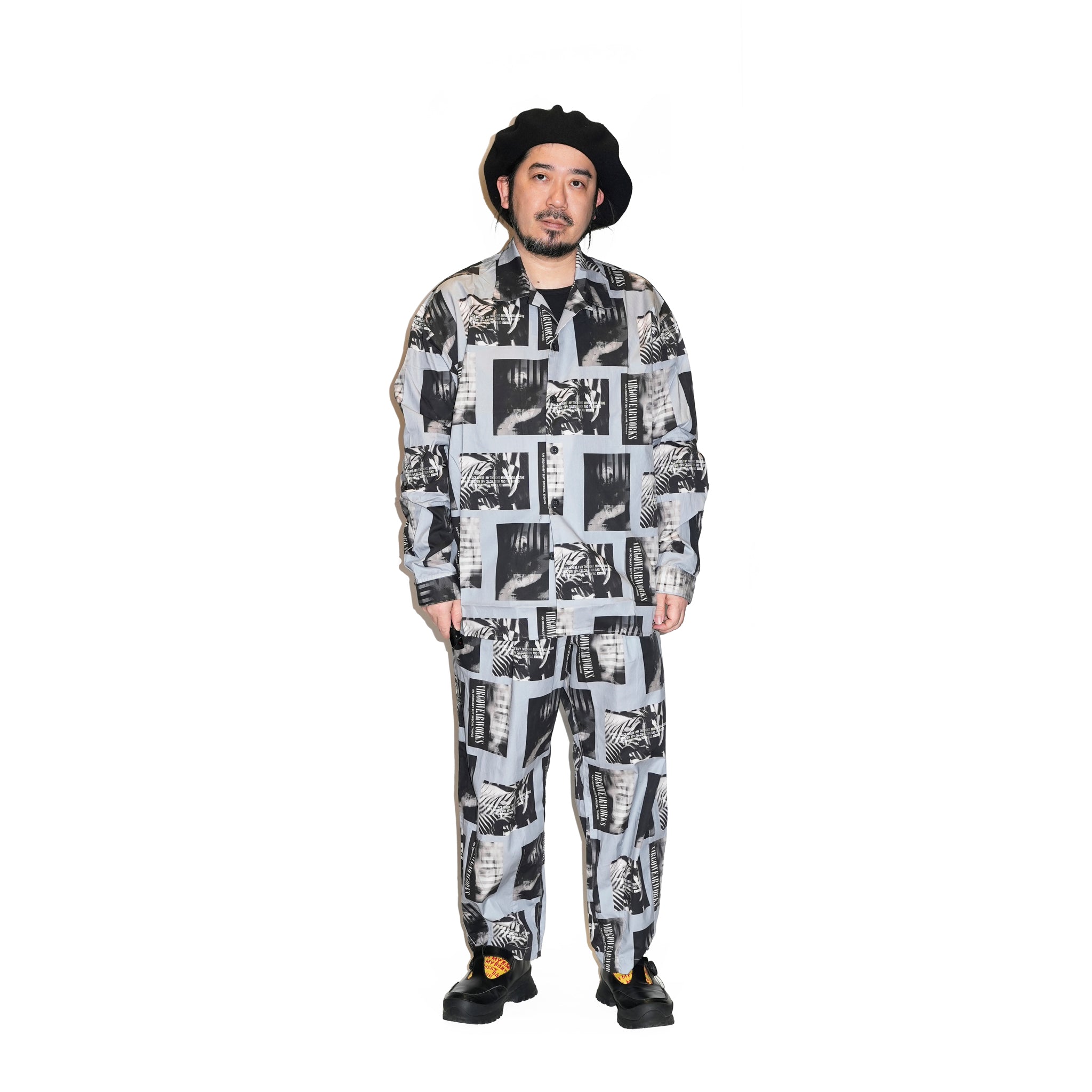 VG-PT-434_Gray | Photogenic pants | Color:Gray【VIRGOwearworks_ヴァルゴウェアワークス】