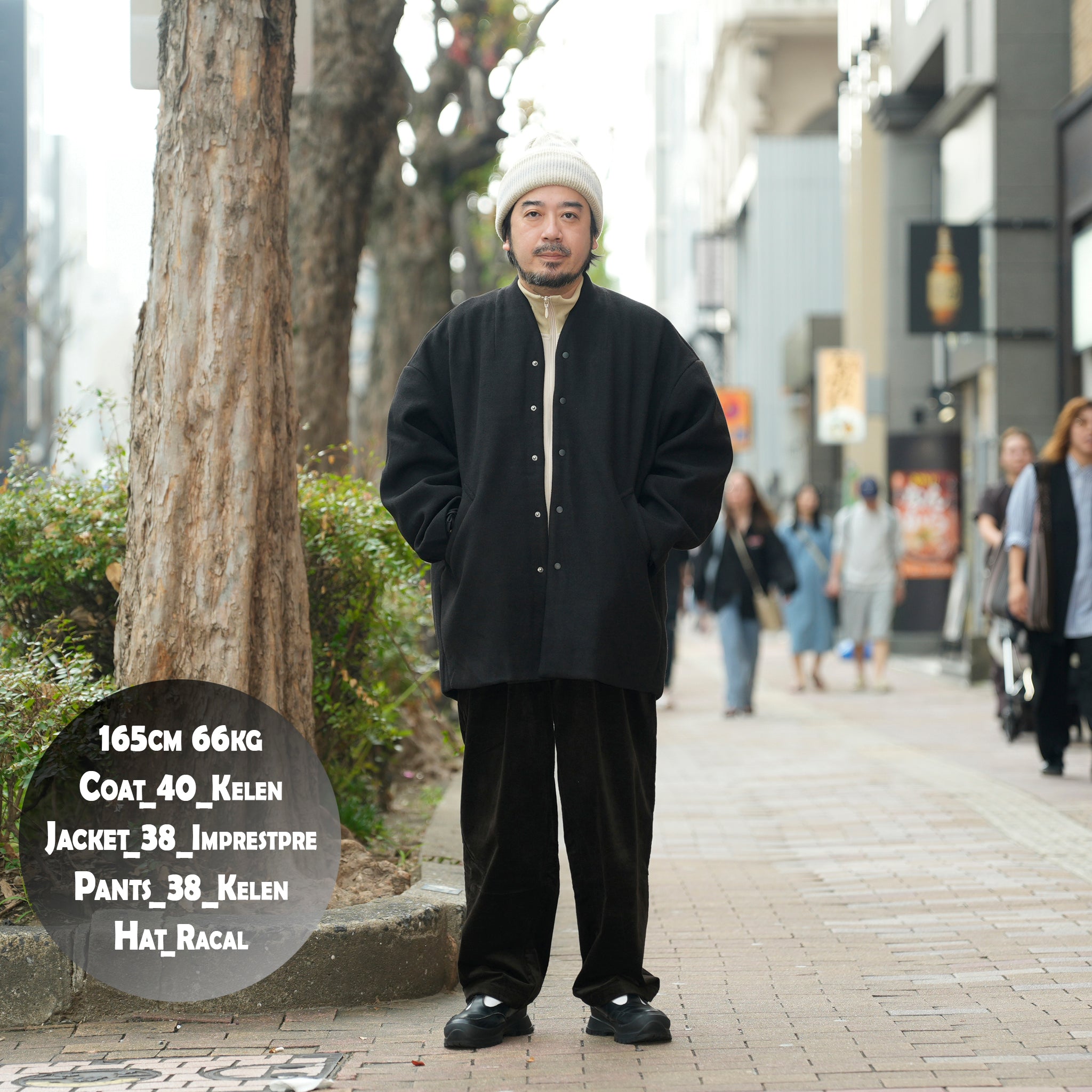 RIOT | Color_Black | No_klm25fjk1114_bk【KELEN MEN_ケレン】