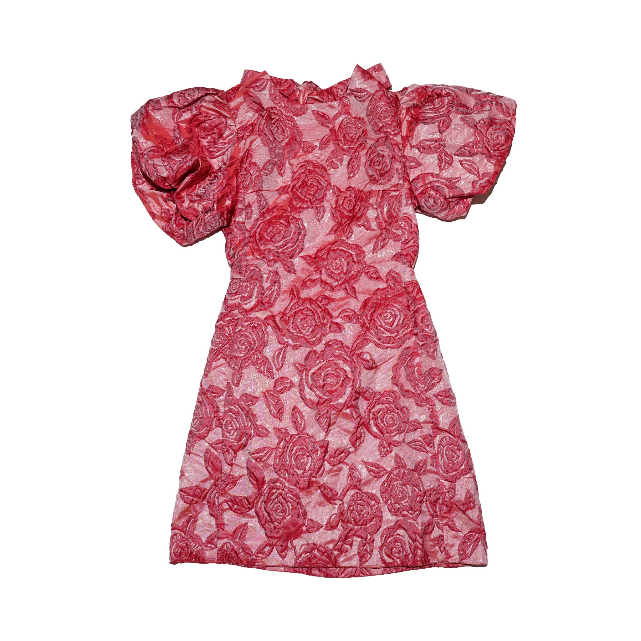 Grace Jacquard Mini Dress – Red | SISTER JANE