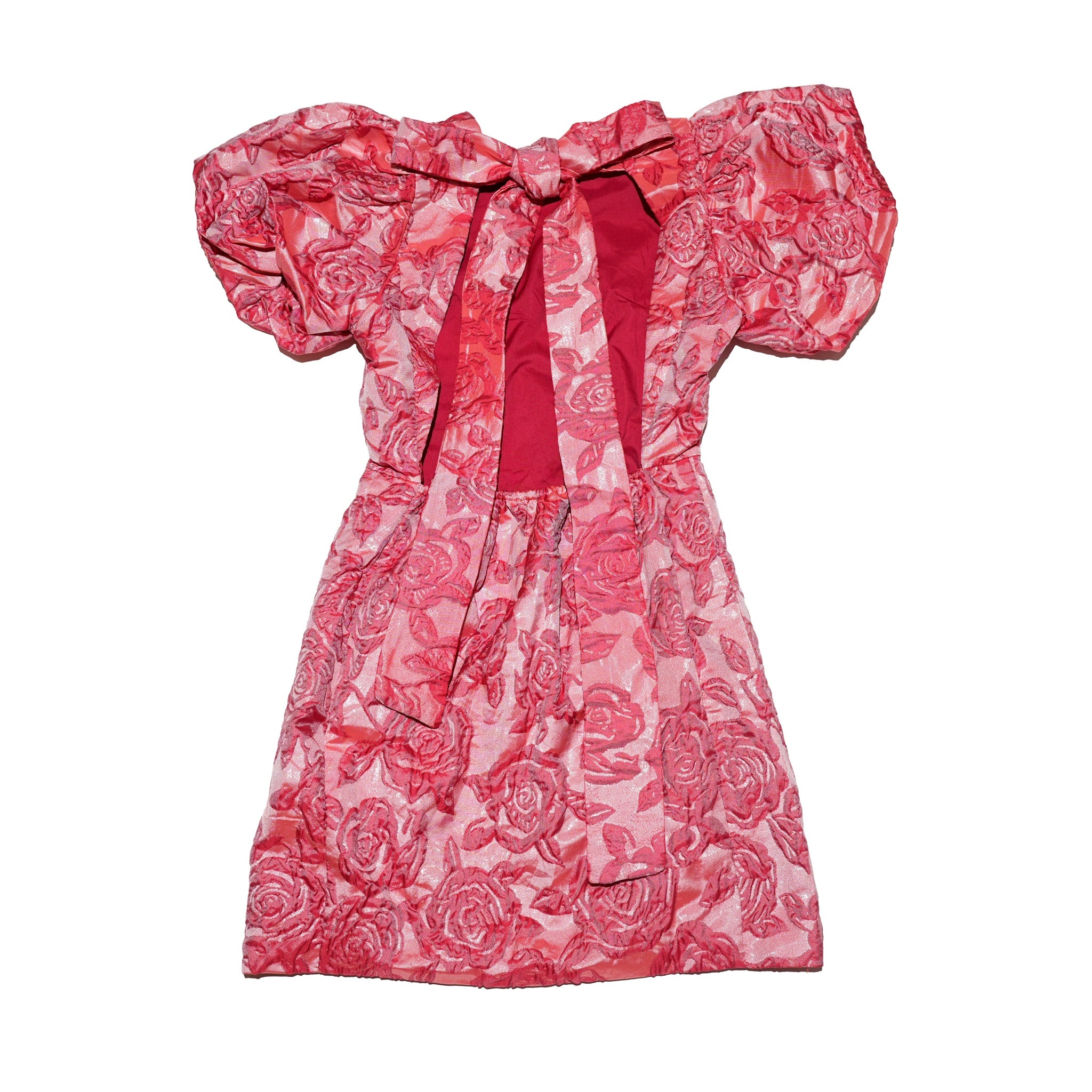 Grace Jacquard Mini Dress – Red | SISTER JANE