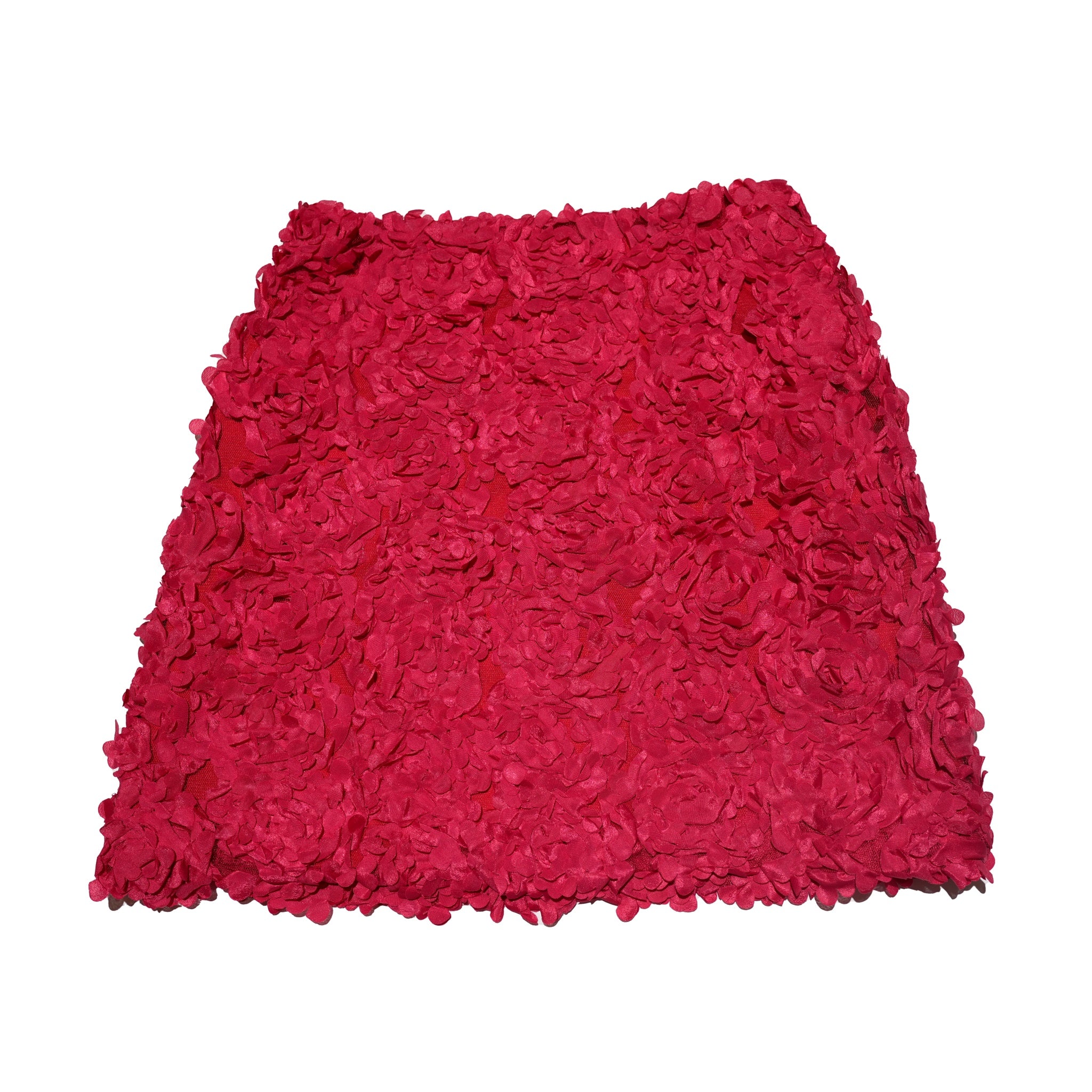 29SJ03SK428RED | Rose Plume Mini Skirt | Color:Red【SISTER JANE_シスタージェーン】【archive】