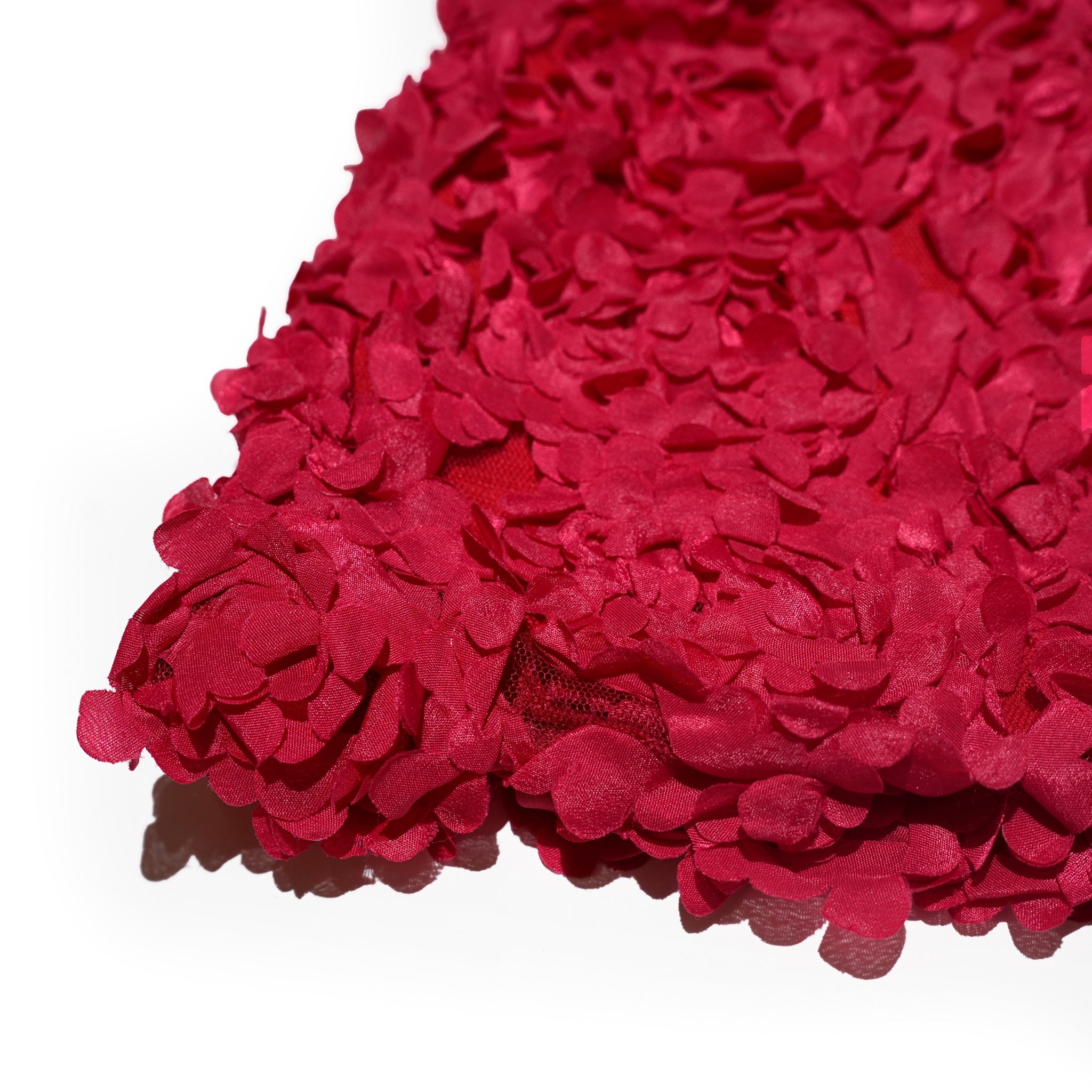 29SJ03SK428RED | Rose Plume Mini Skirt | Color:Red【SISTER JANE_シスタージェーン】【archive】