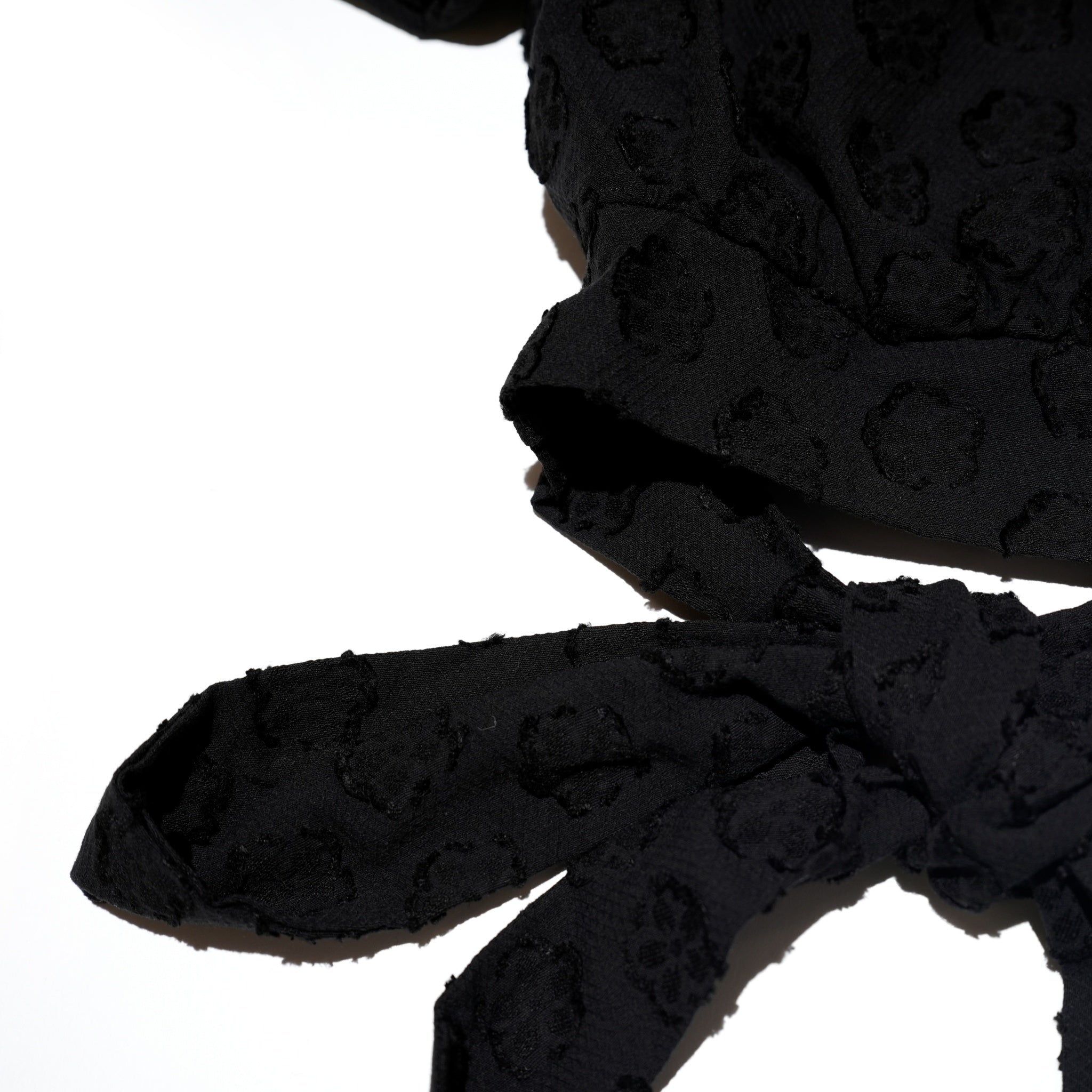 29SJ03TO559BLK | Mara Jacquard Bow Top | Color:Black【SISTER JANE_シスタージェーン】【archive】