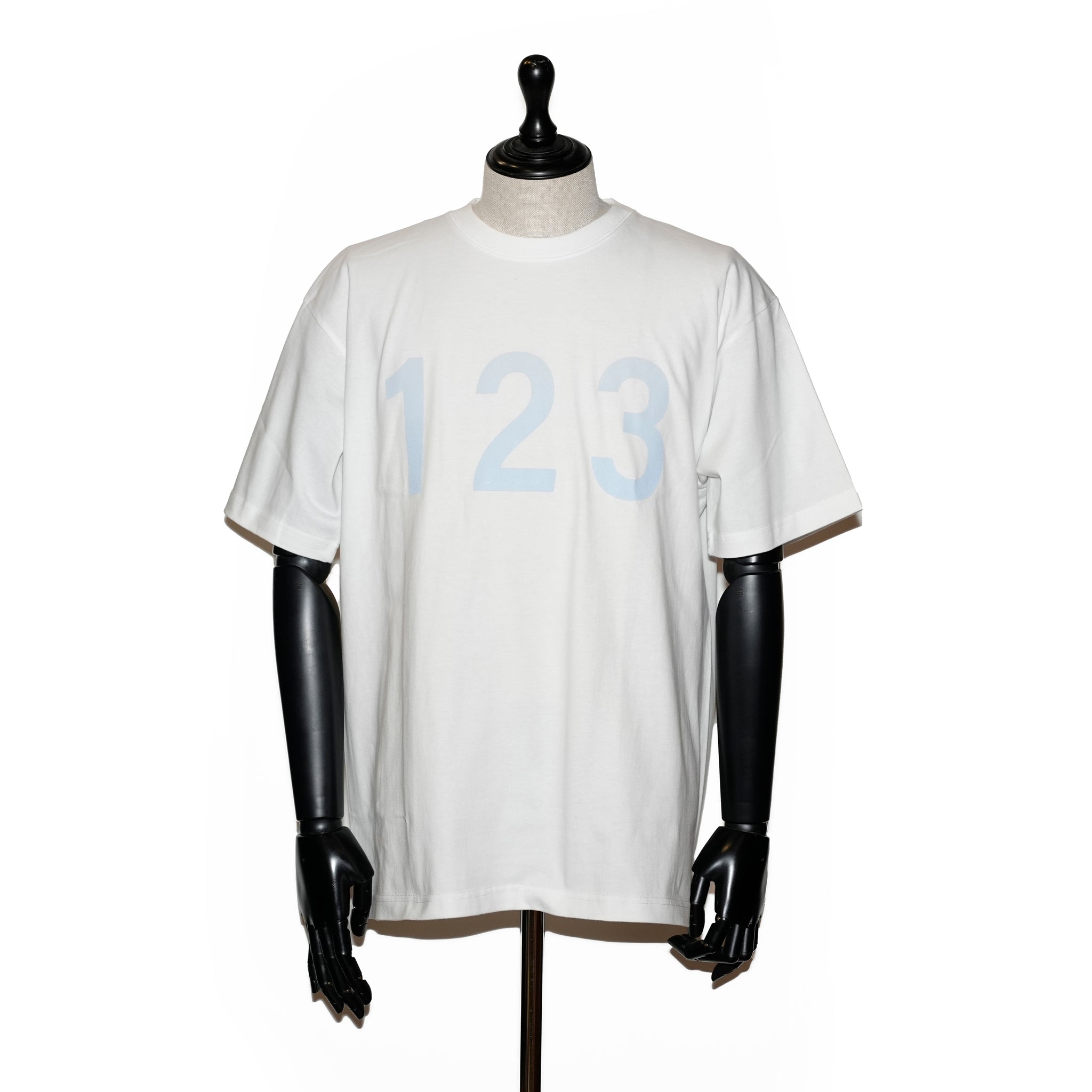 _176_White | Tee S/S_2 | Color:White【UNTRACE_アントレース】