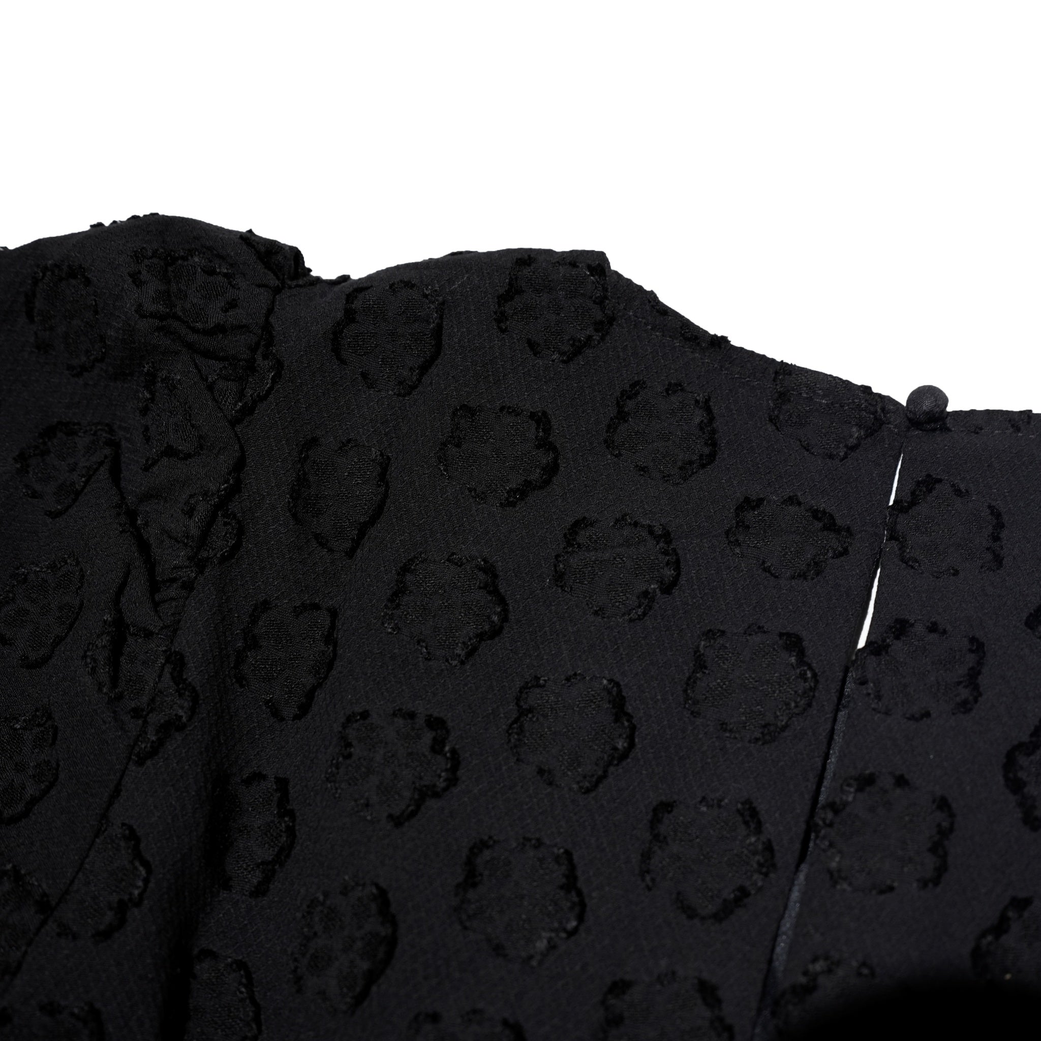 29SJ03TO559BLK | Mara Jacquard Bow Top | Color:Black【SISTER JANE_シスタージェーン】【archive】