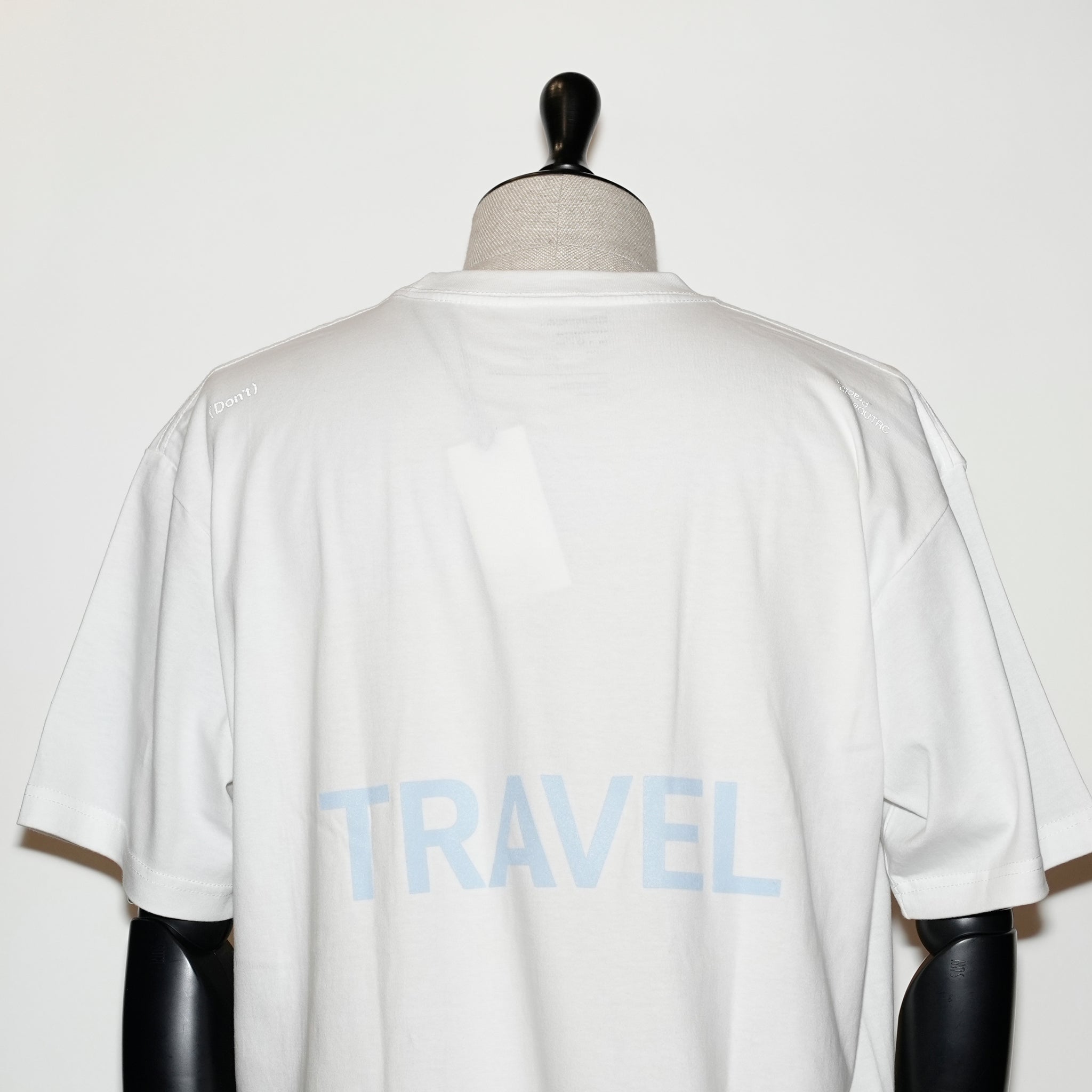 _176_White | Tee S/S_2 | Color:White【UNTRACE_アントレース】