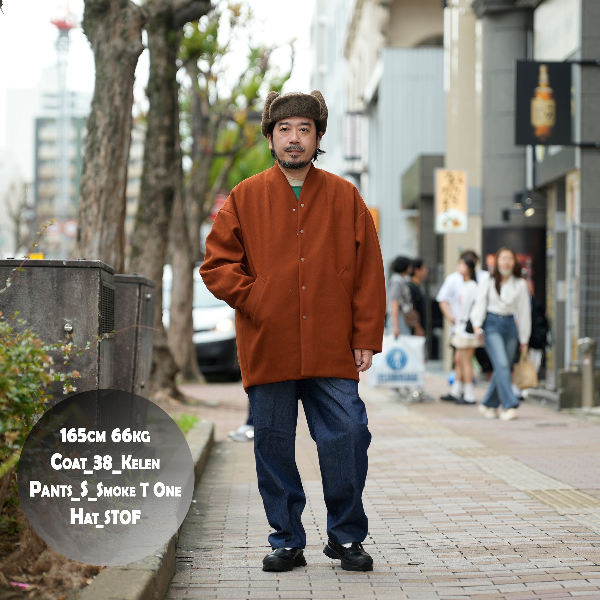 RIOT | Color_Camel Brown | No_klm25fjk1114_cabr【KELEN MEN_ケレン】