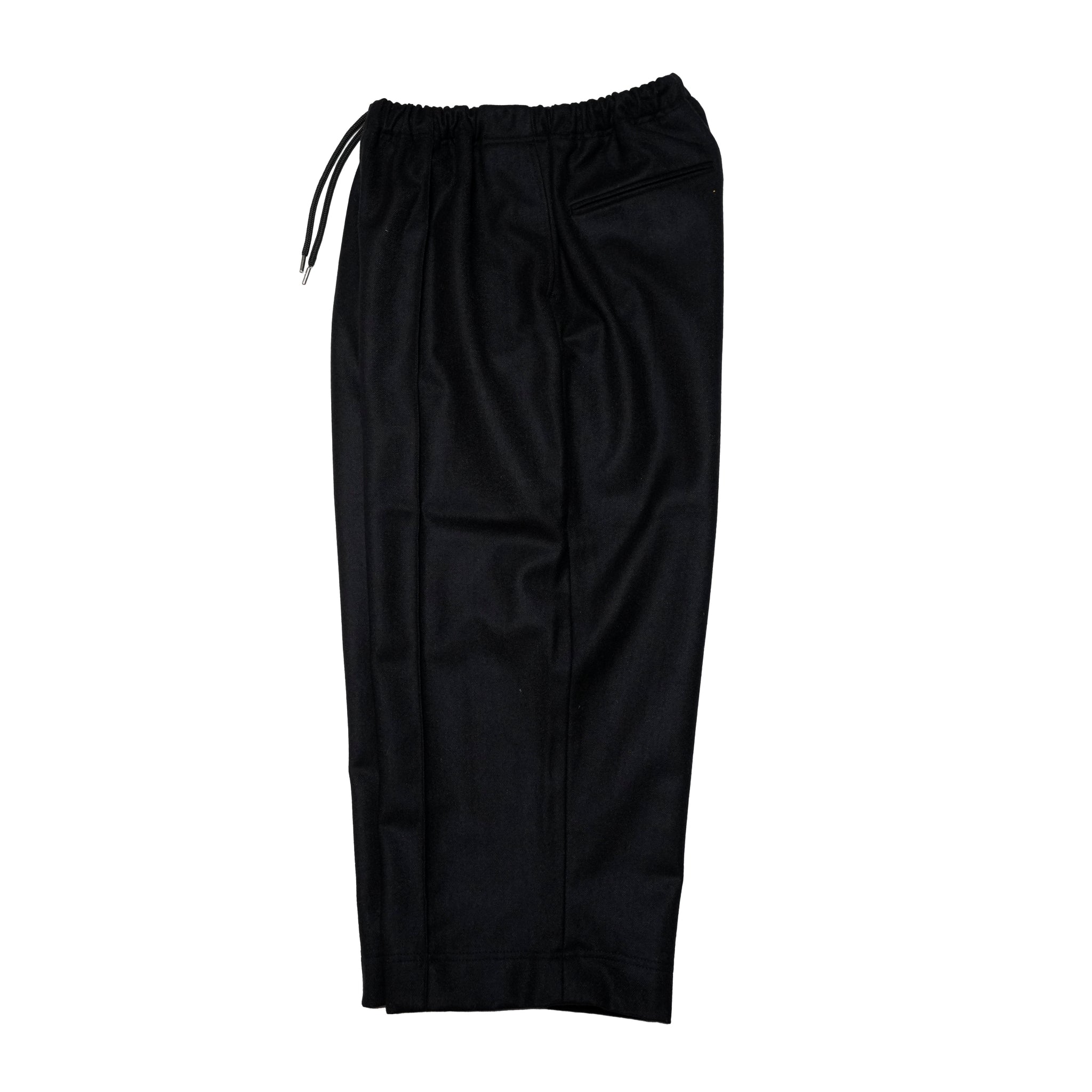CT24F-PT02_BLACK | izk_wide Trousers | Color:Black【CEASTERS_ケステル】