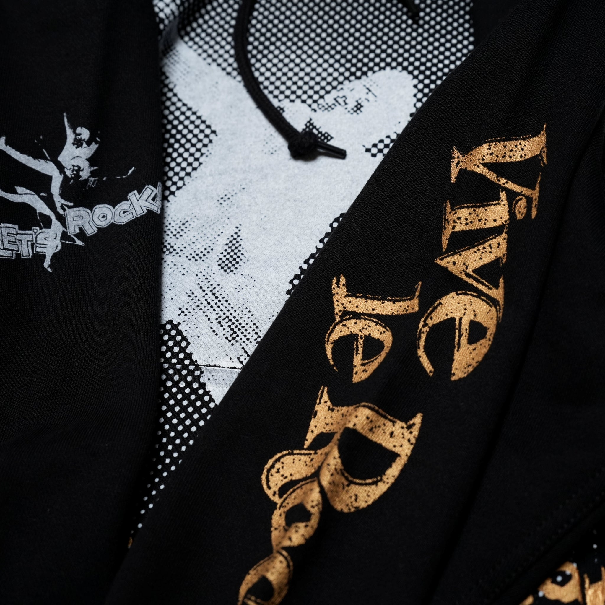 24-3-ct01 | URAHARA HOODIE Black【ORIGINAL JOHN_オリジナルジョン】