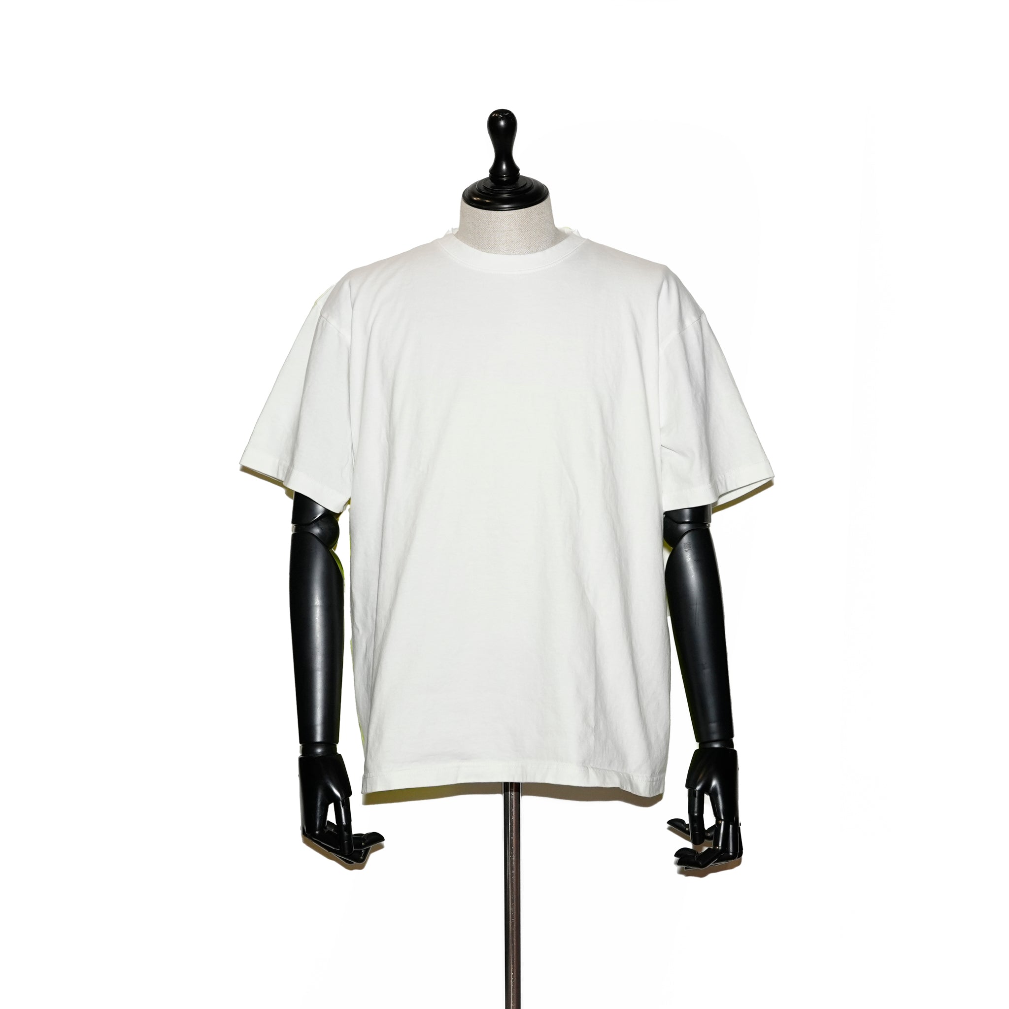 _180_White / Yellow | Tee S/S_6 | Color:White / Yellow【UNTRACE_アントレース】