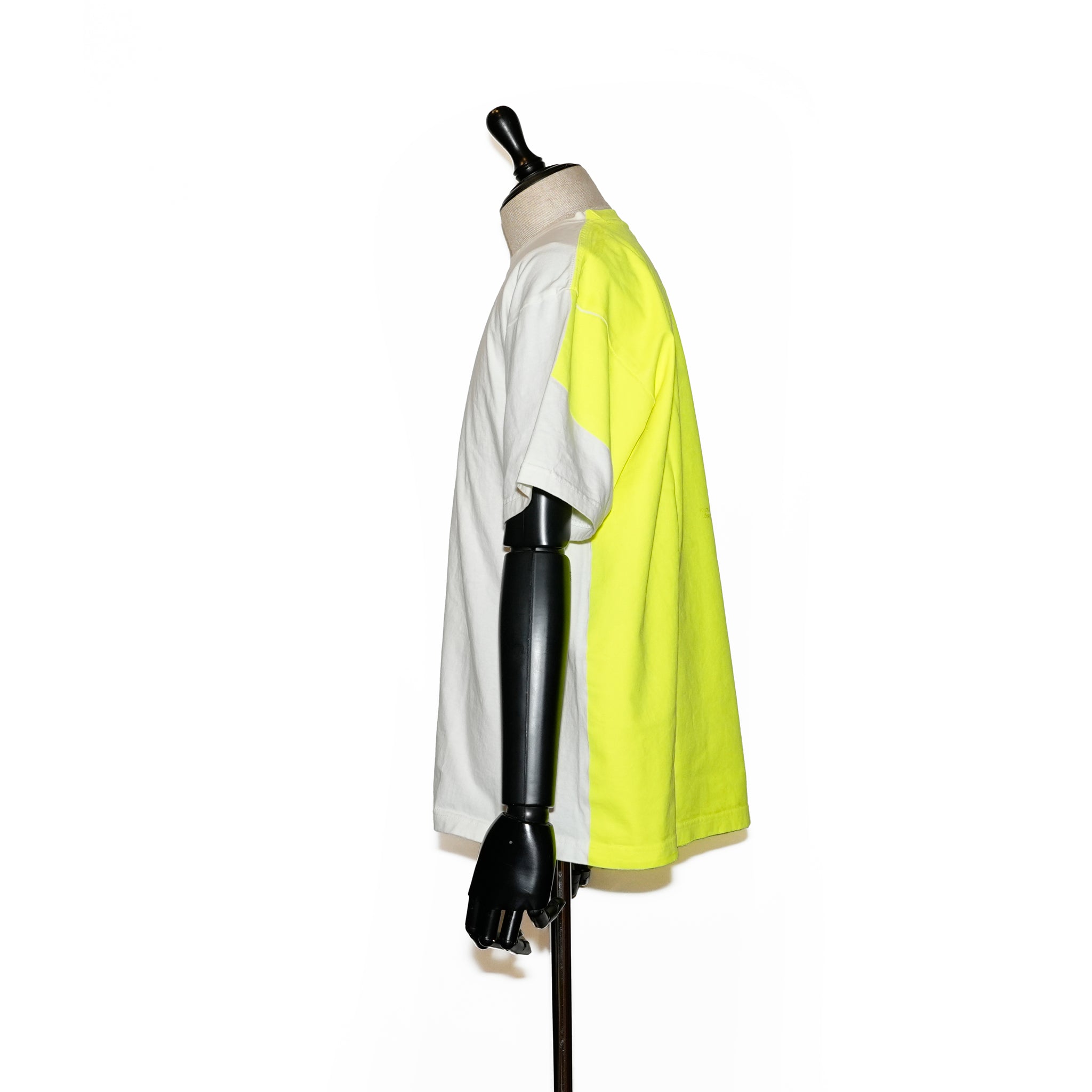 _180_White / Yellow | Tee S/S_6 | Color:White / Yellow【UNTRACE_アントレース】