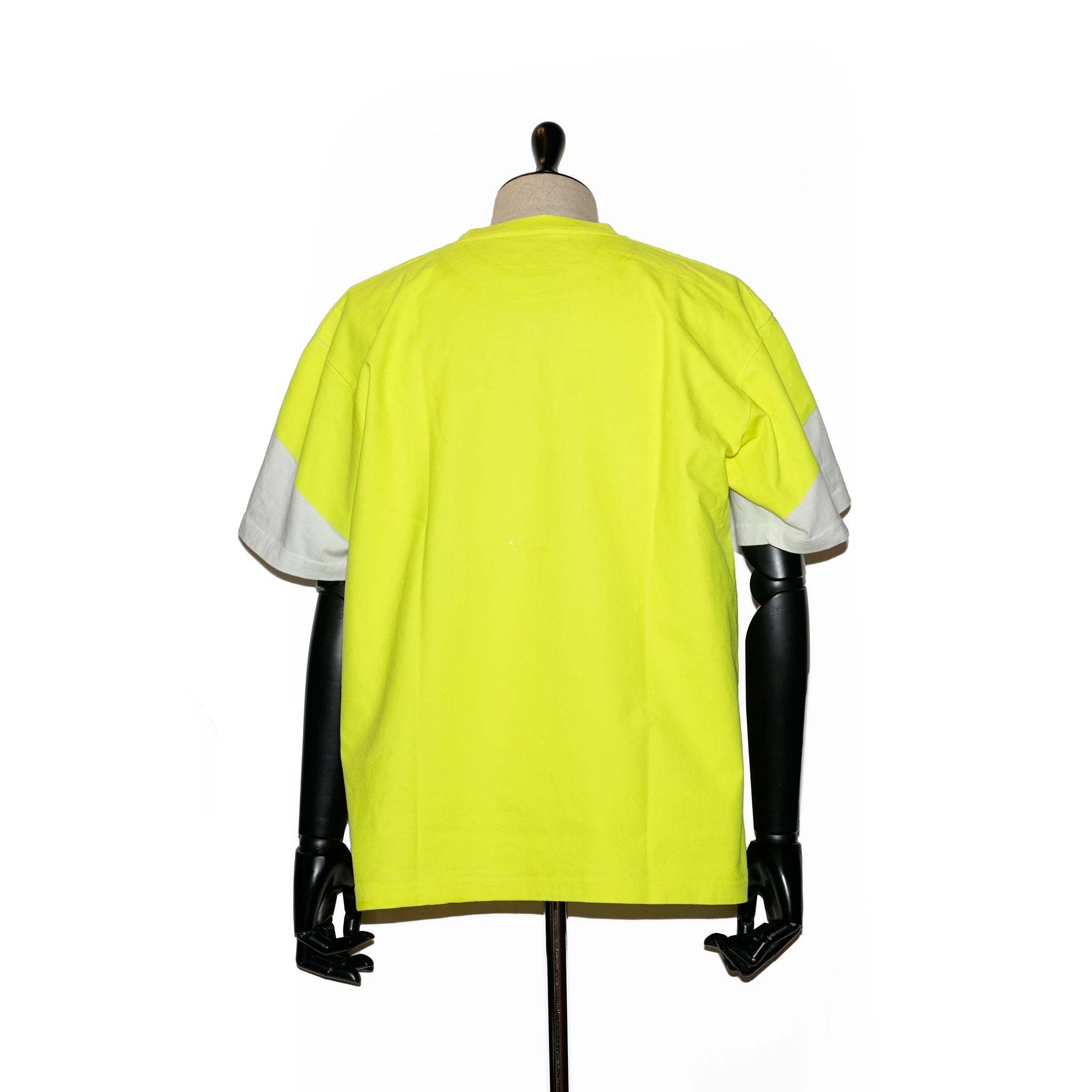 _180_White / Yellow | Tee S/S_6 | Color:White / Yellow【UNTRACE_アントレース】