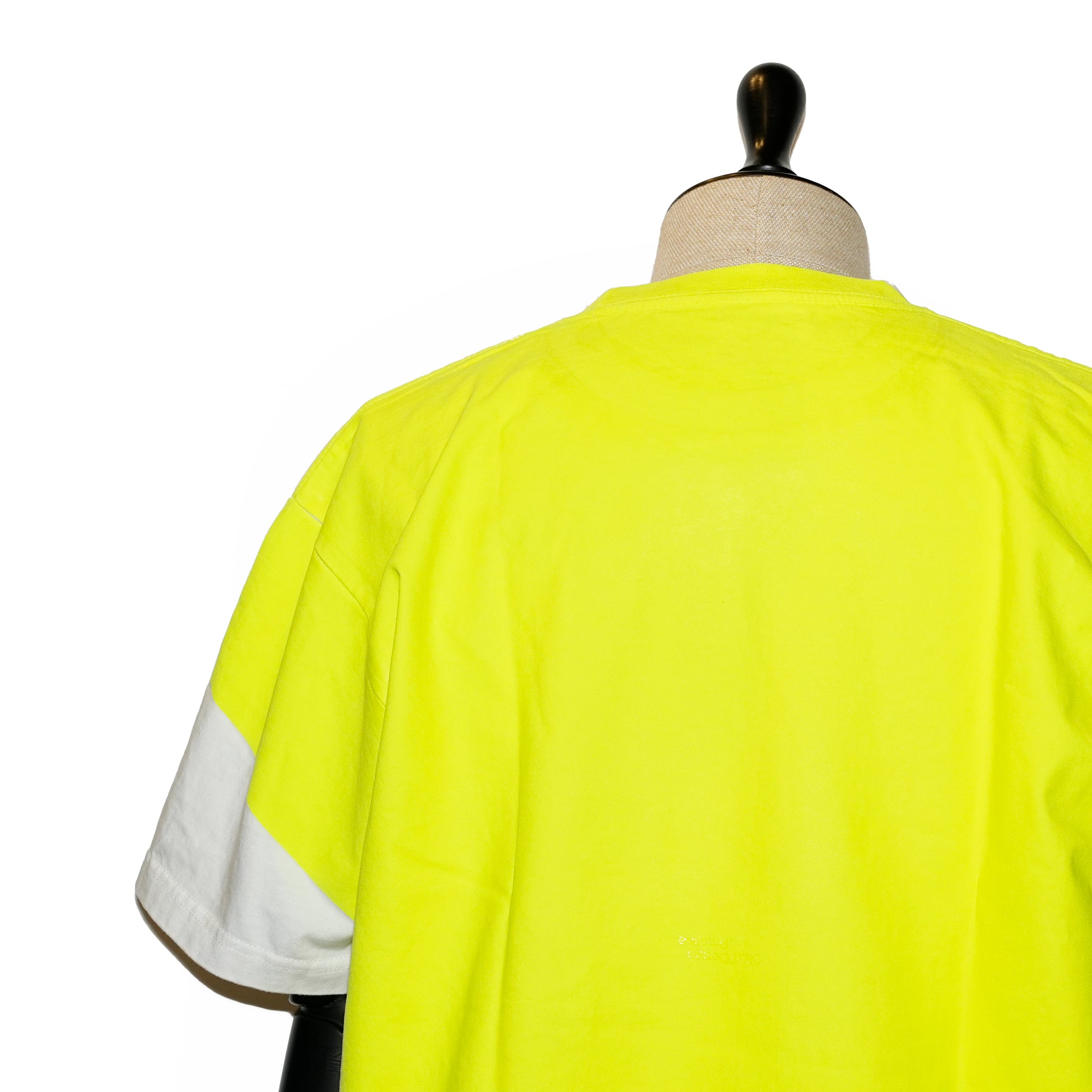 _180_White / Yellow | Tee S/S_6 | Color:White / Yellow【UNTRACE_アントレース】