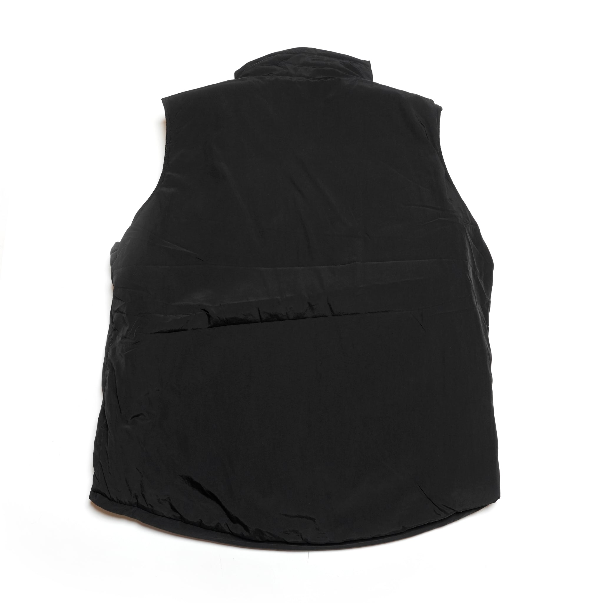 level7 PCU vest | Color_Black | No_ms25f015_black【MADE IN STANDARD_メイドインスタンダード】