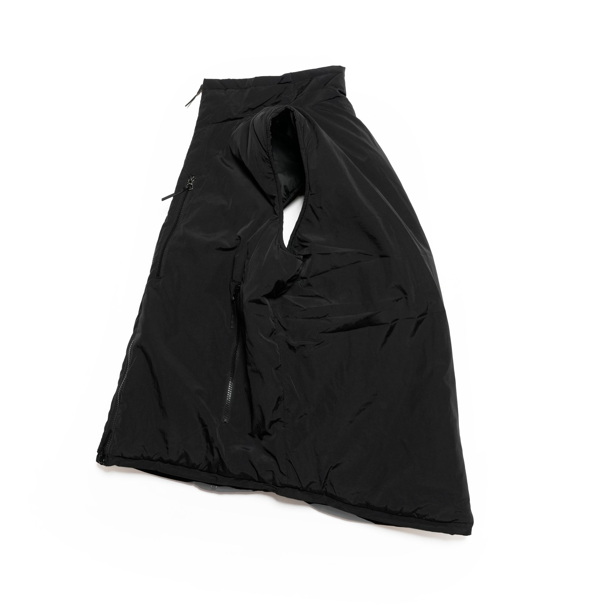 level7 PCU vest | Color_Black | No_ms25f015_black【MADE IN STANDARD_メイドインスタンダード】