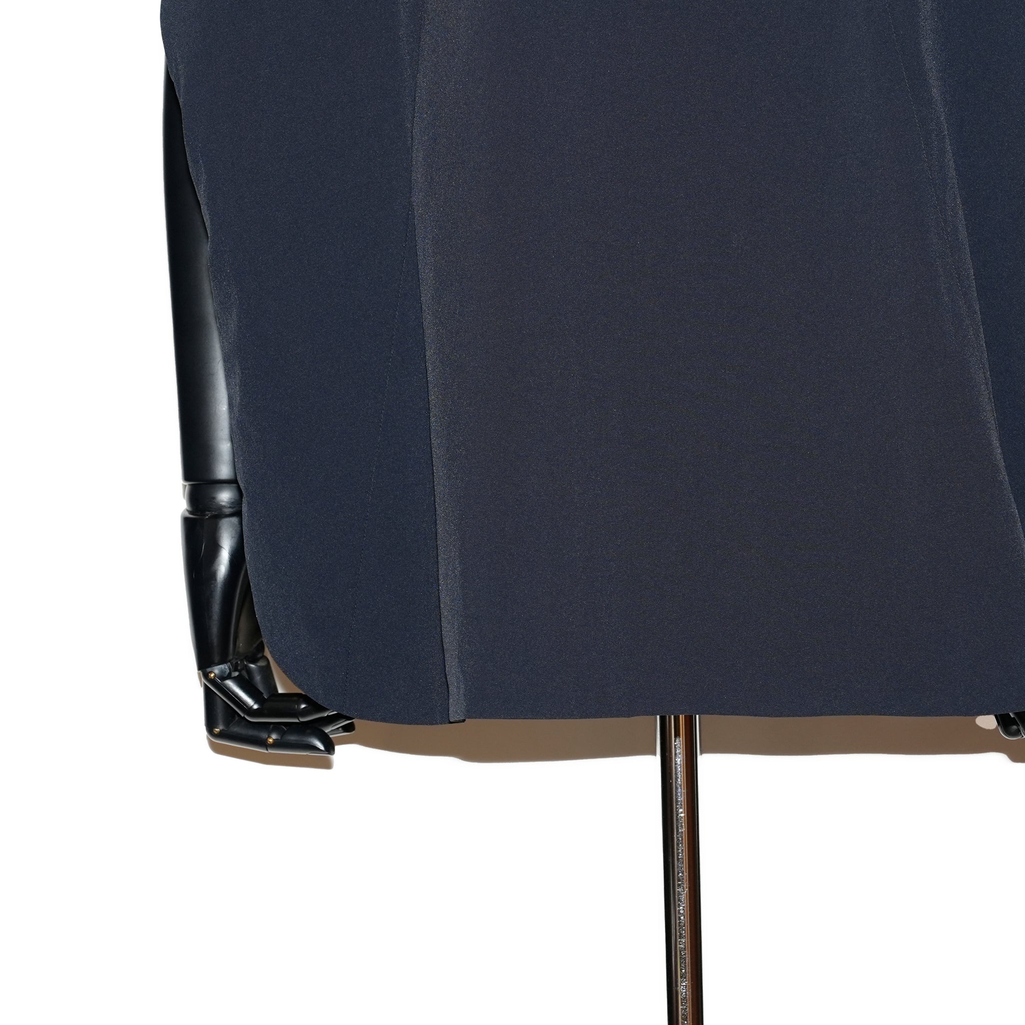 _158_Dark Navy | ジッパーベスト | Color:Dark Navy【UNTRACE_アントレース】