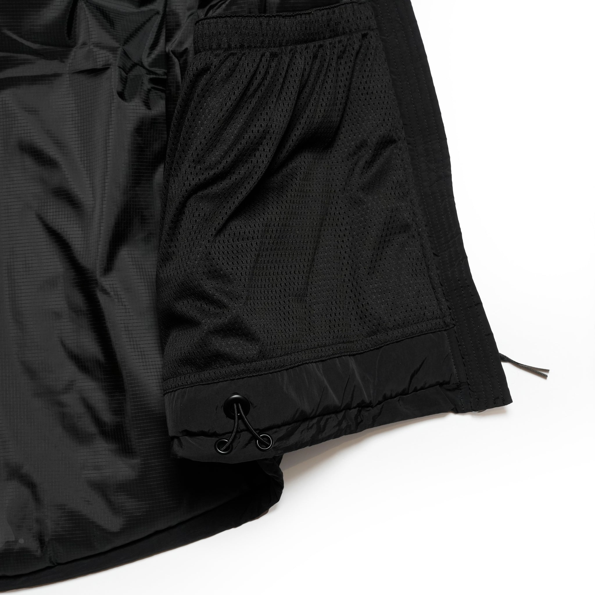 level7 PCU vest | Color_Black | No_ms25f015_black【MADE IN STANDARD_メイドインスタンダード】