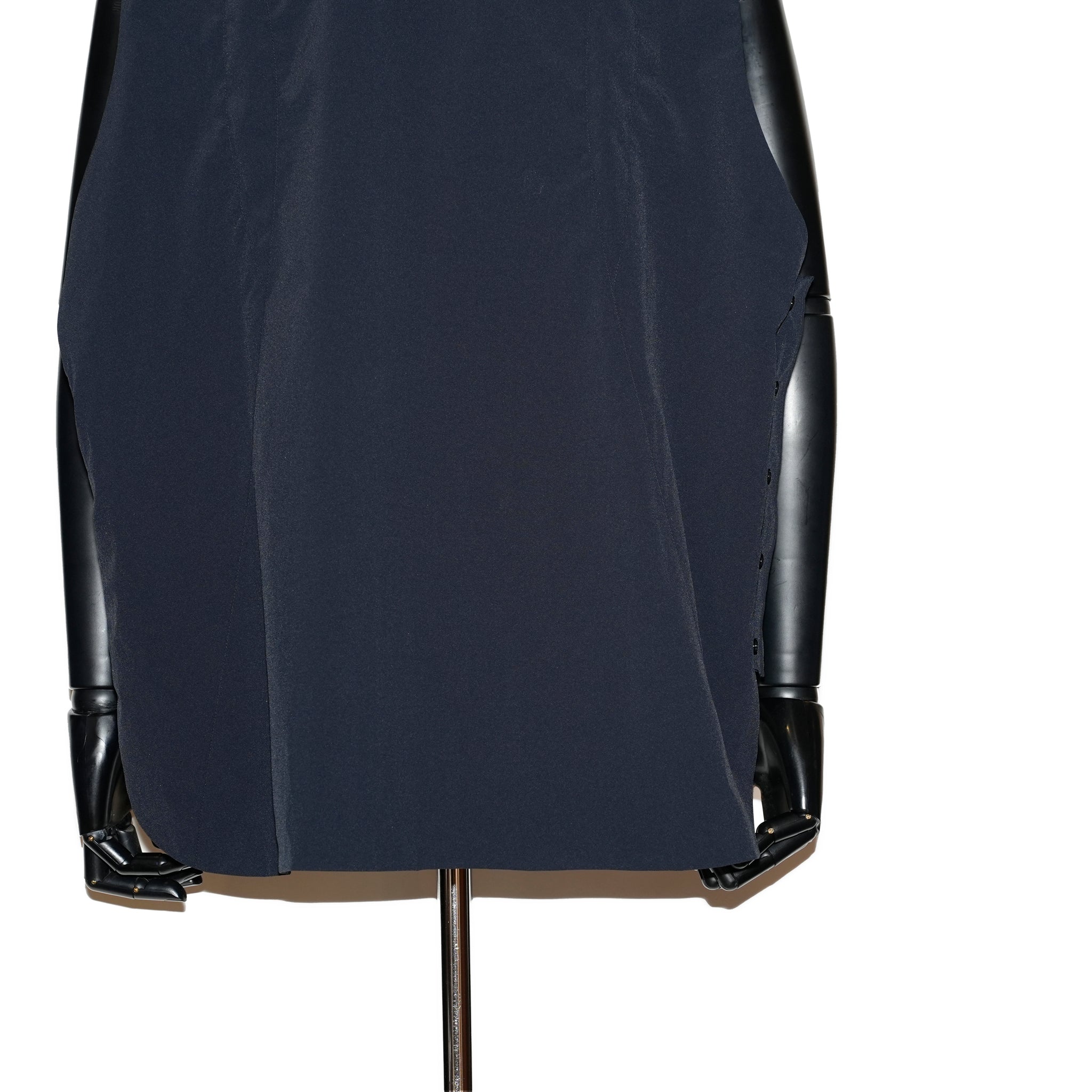 _158_Dark Navy | ジッパーベスト | Color:Dark Navy【UNTRACE_アントレース】