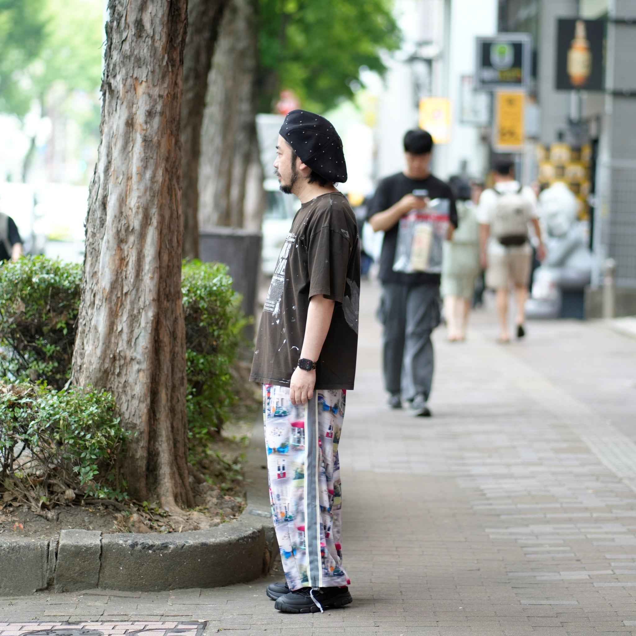 BALLOON TRACK PANTS – Gray | GORT