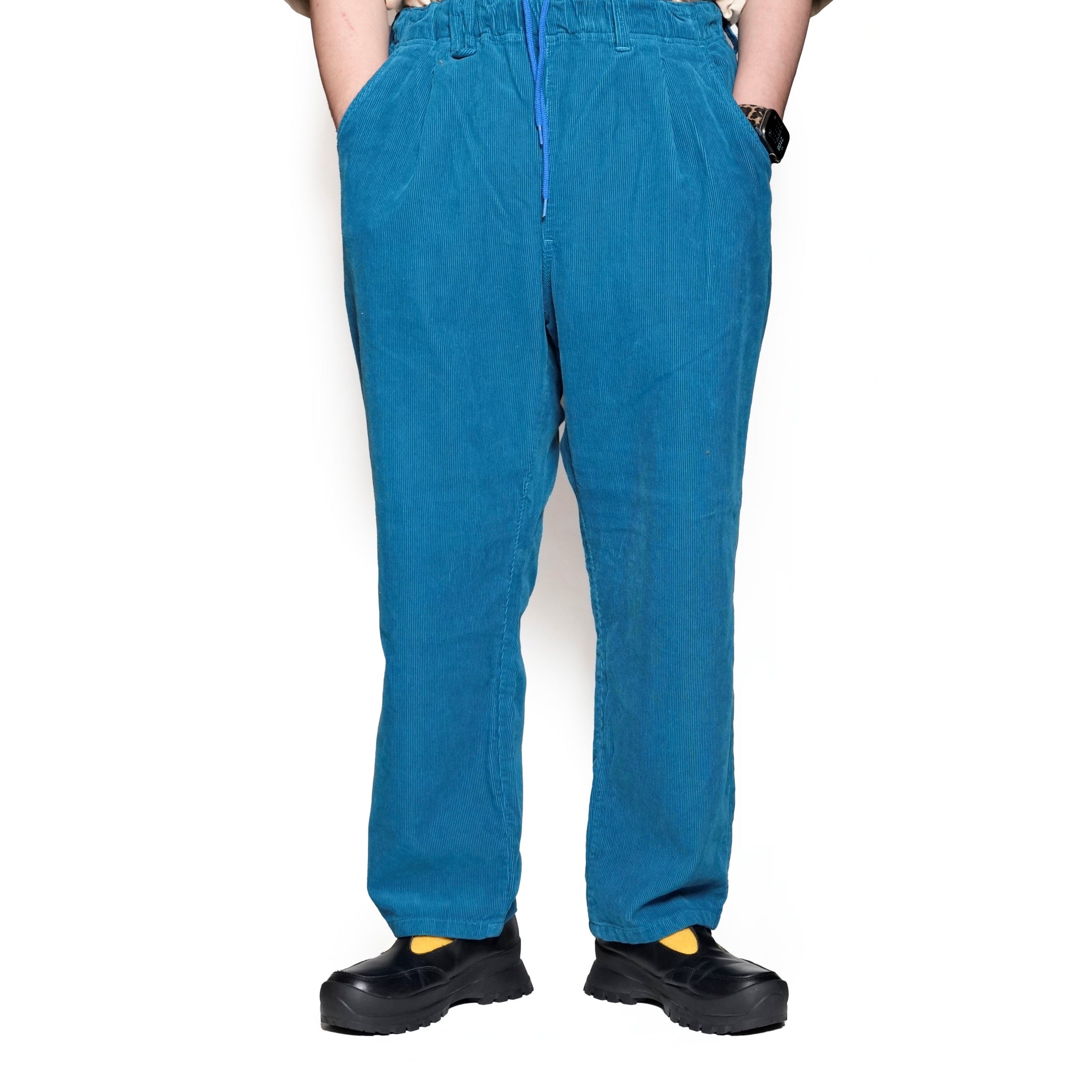 VOO-1194_TURQUOISE | CORDUROY EZ | Color:Turquoise【VOO_ヴォー】