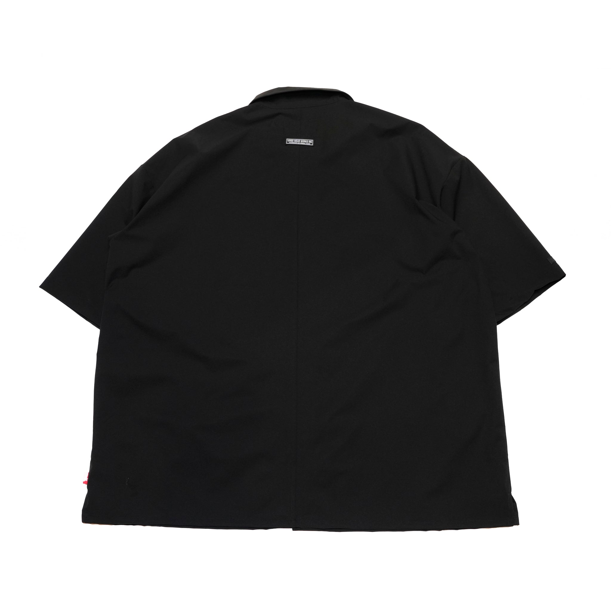 VG-SH-269_Black | Solodots wide shirts | Color:Black【VIRGOwearworks_ヴァルゴウェアワークス】