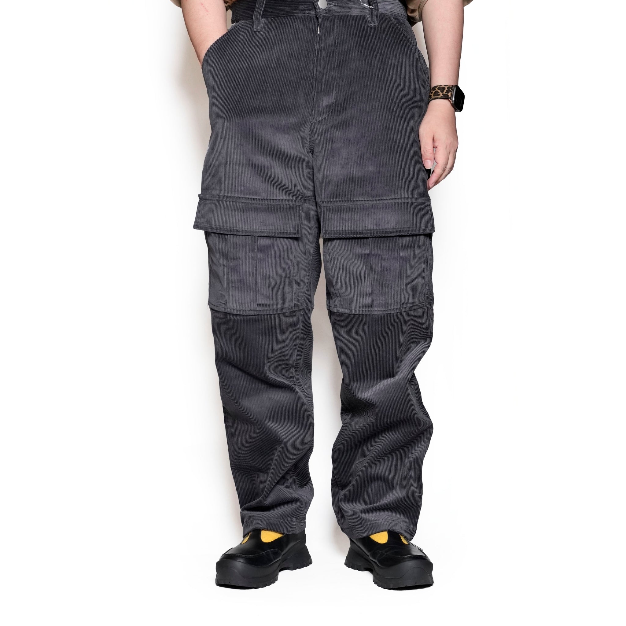 AD00264_Gray | F/CARGO PANTS | Color:Gray【ADAN_エーディーエーエヌ】