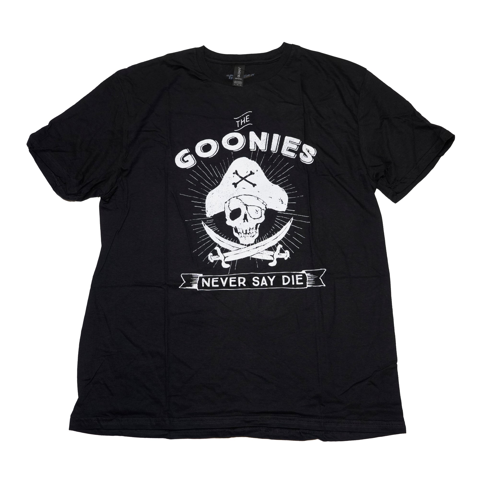 The Goonies Unisex T-Shirt: Never Say Die (Black) | 【CULTURE TEE】GOONTS01MB【ネコポス選択可能】